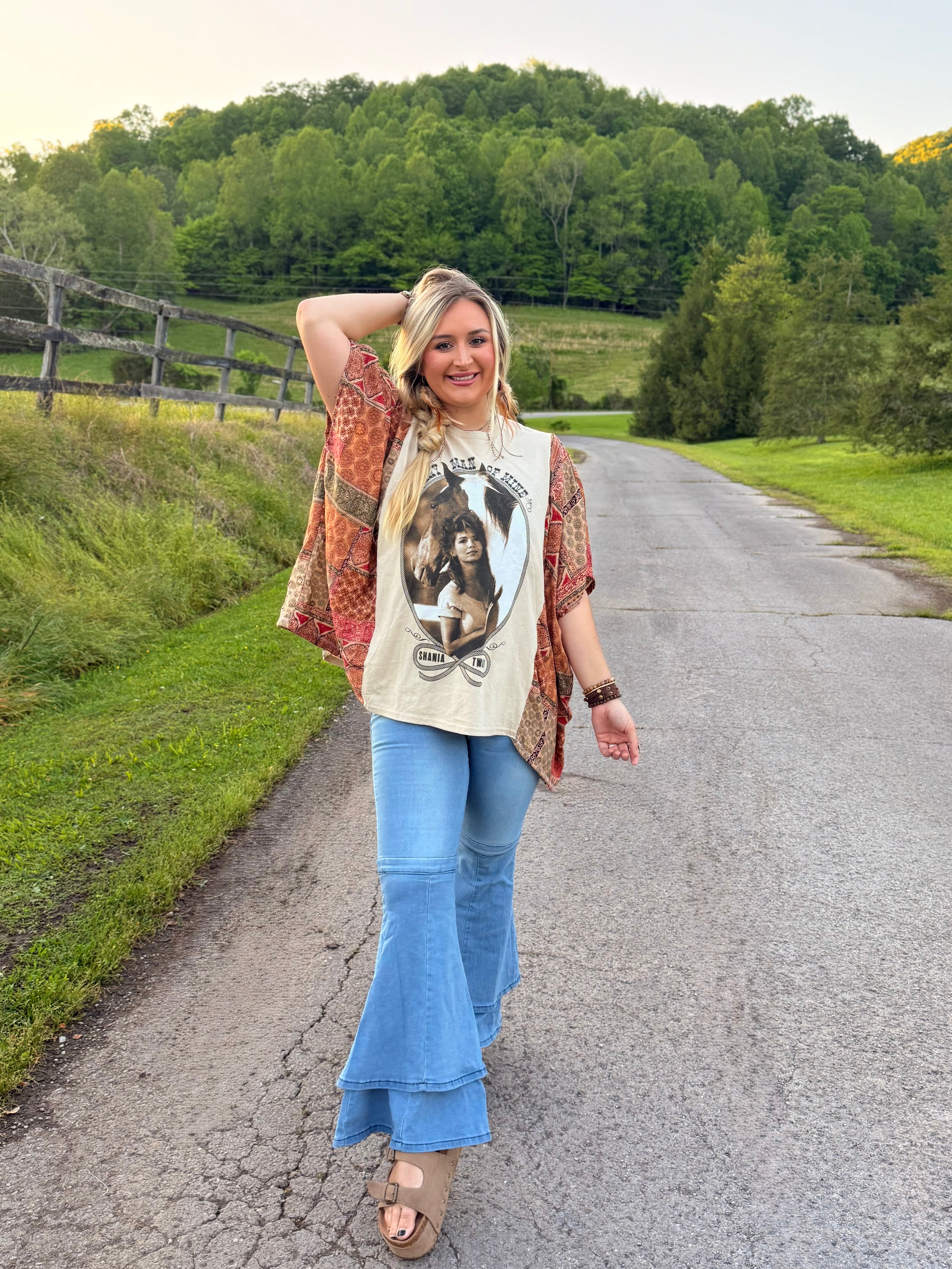Shania Twain Upcycled Tee