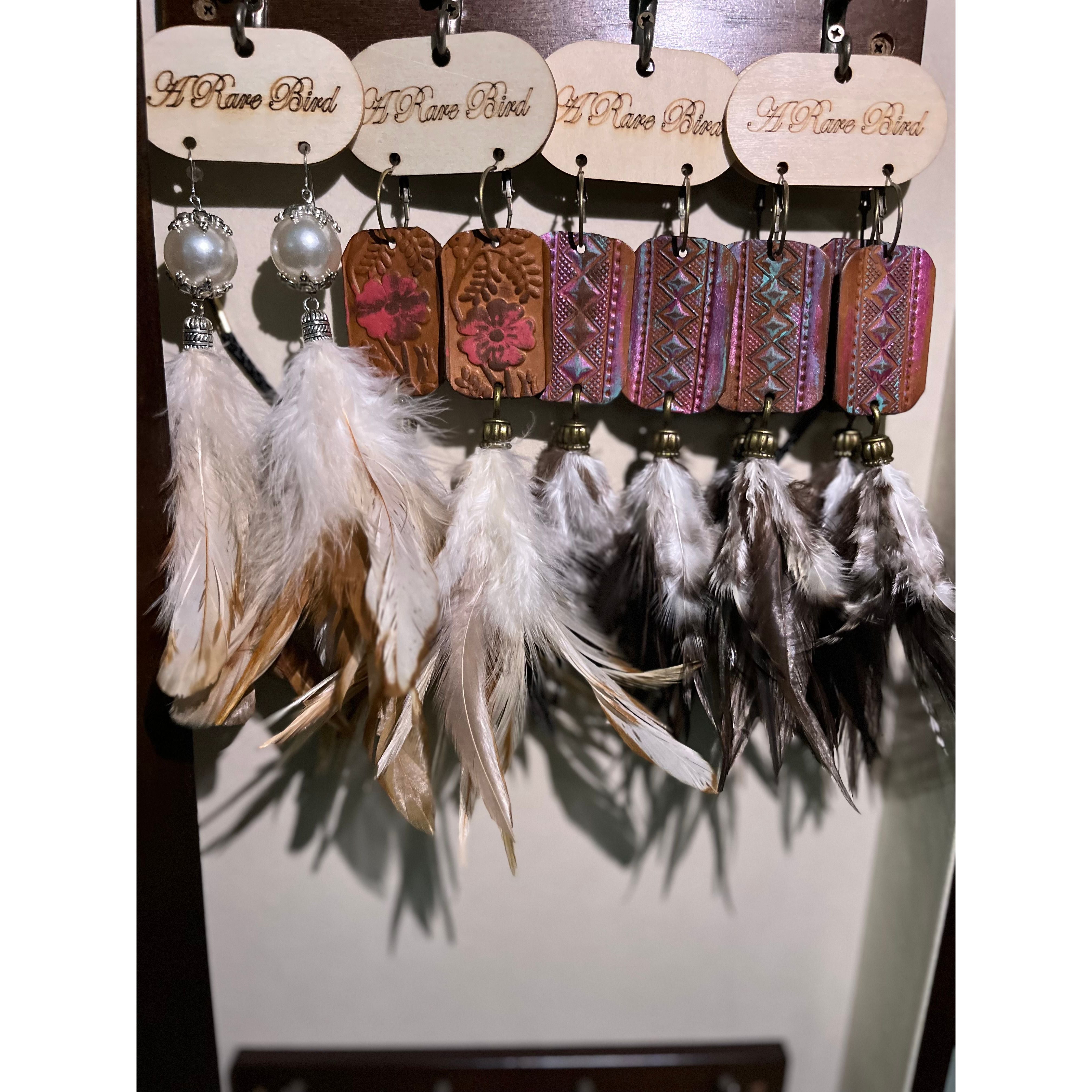 Flirty Feather Earrings