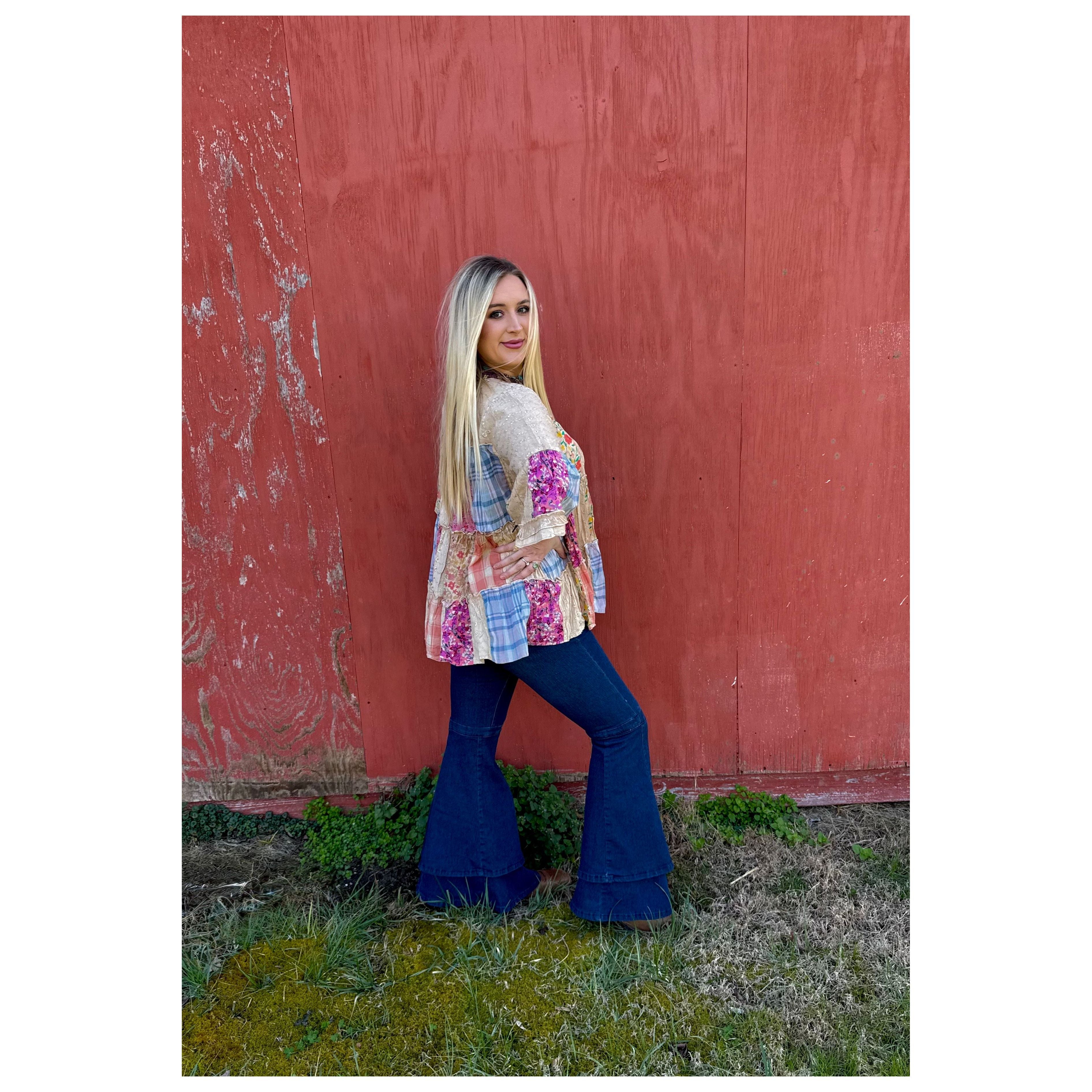 Happy Days Patchwork Top