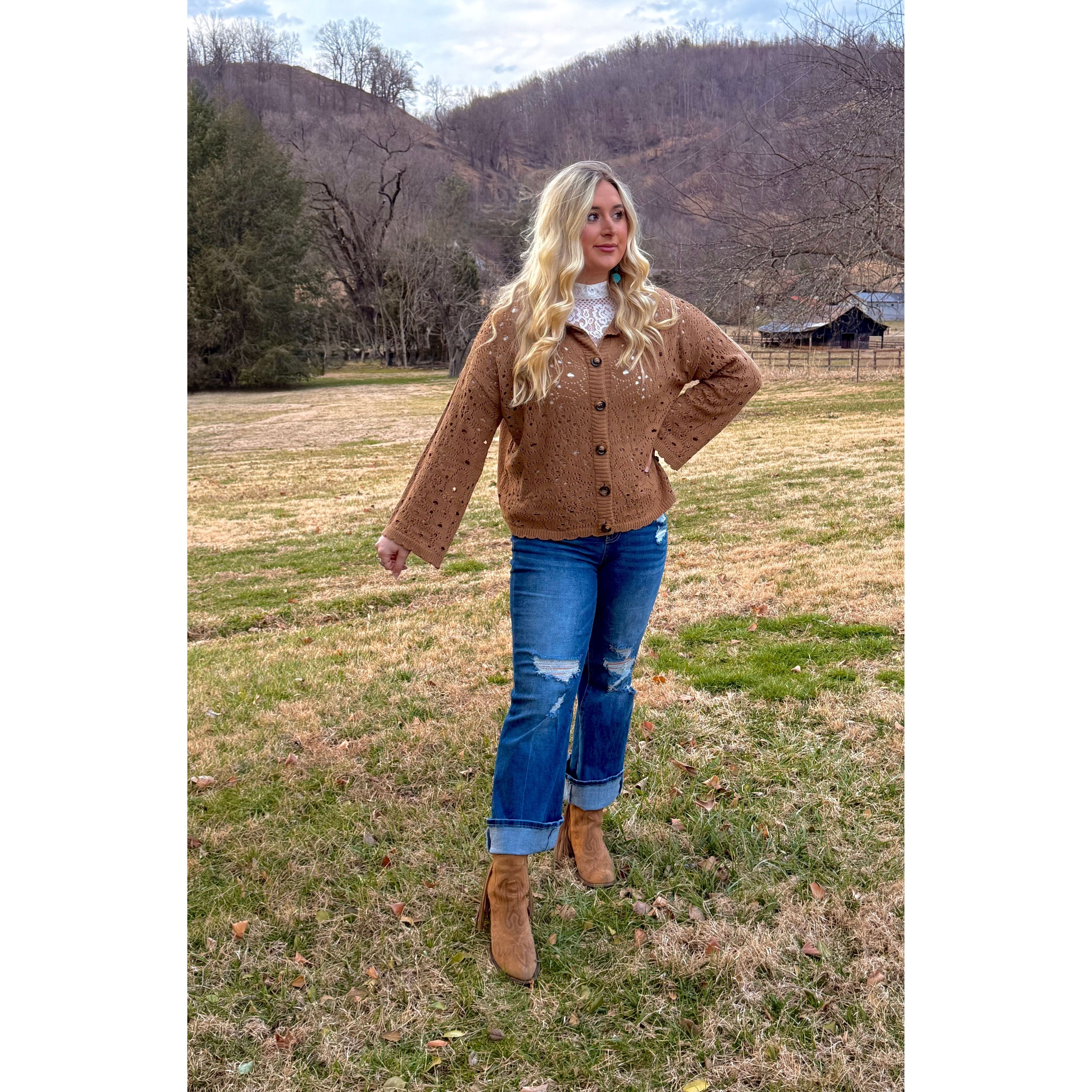 Feelin Springy Cardigan