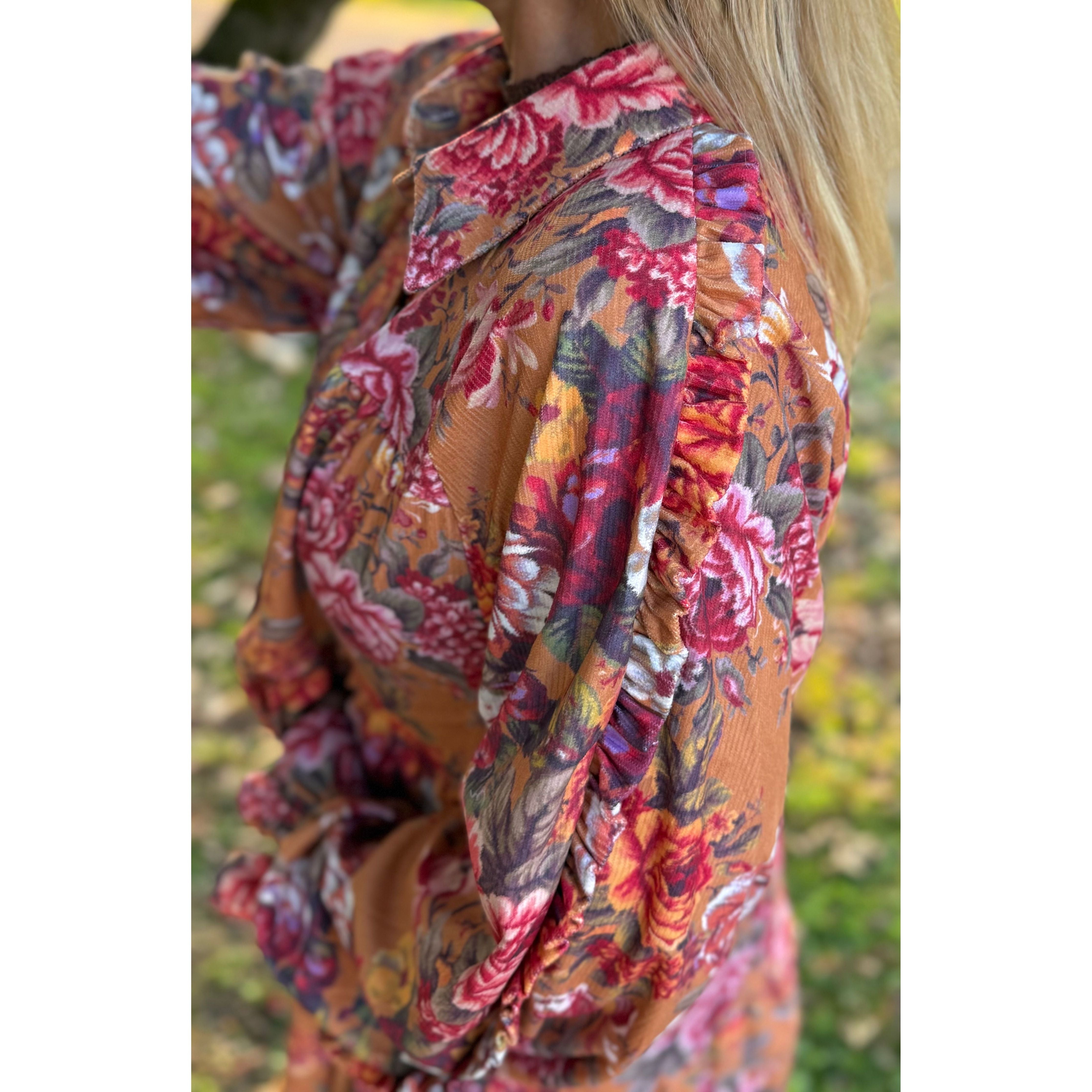 Sunday Morning Floral Dress