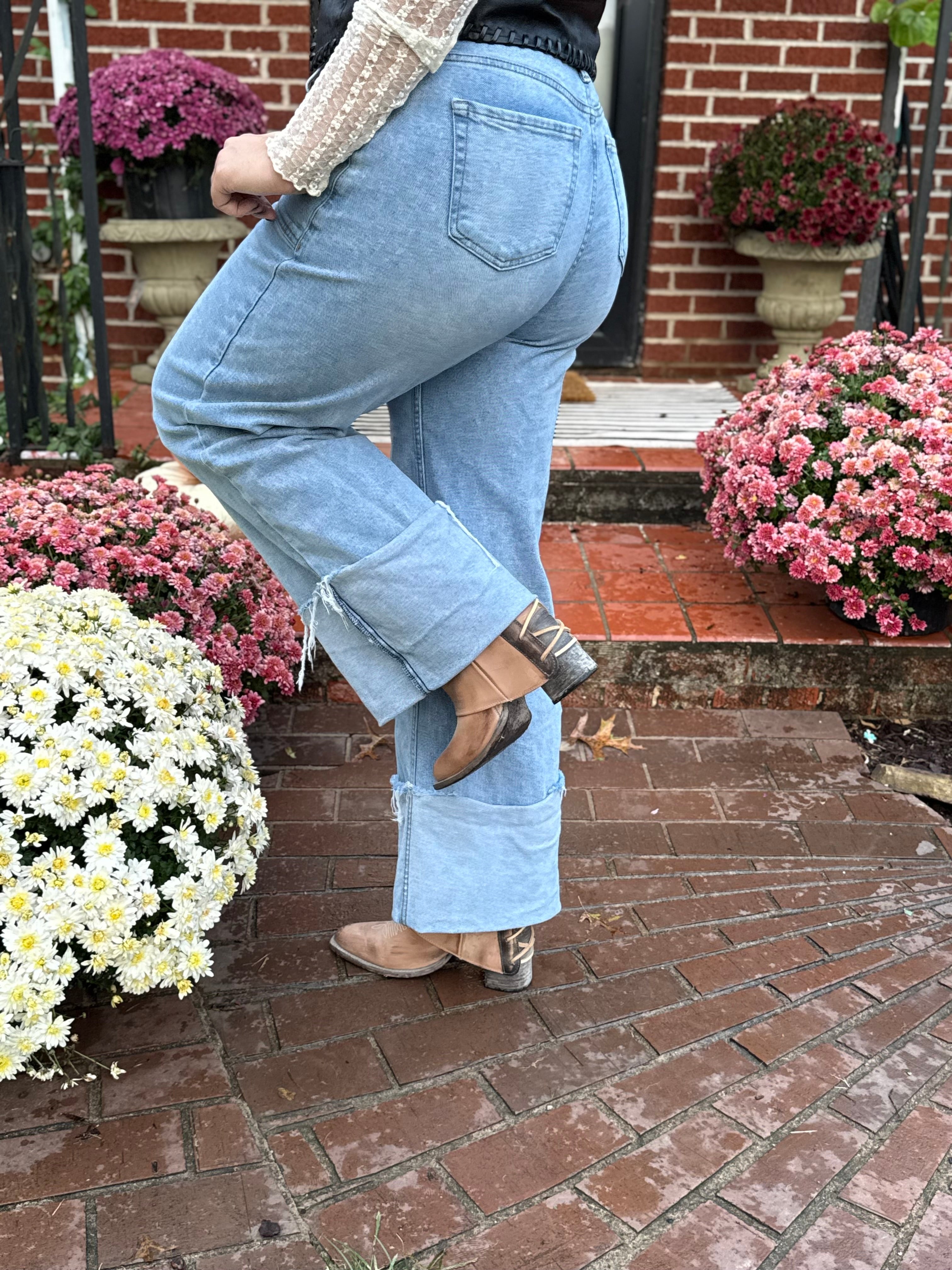 Jane Wide Leg Pocket Jean