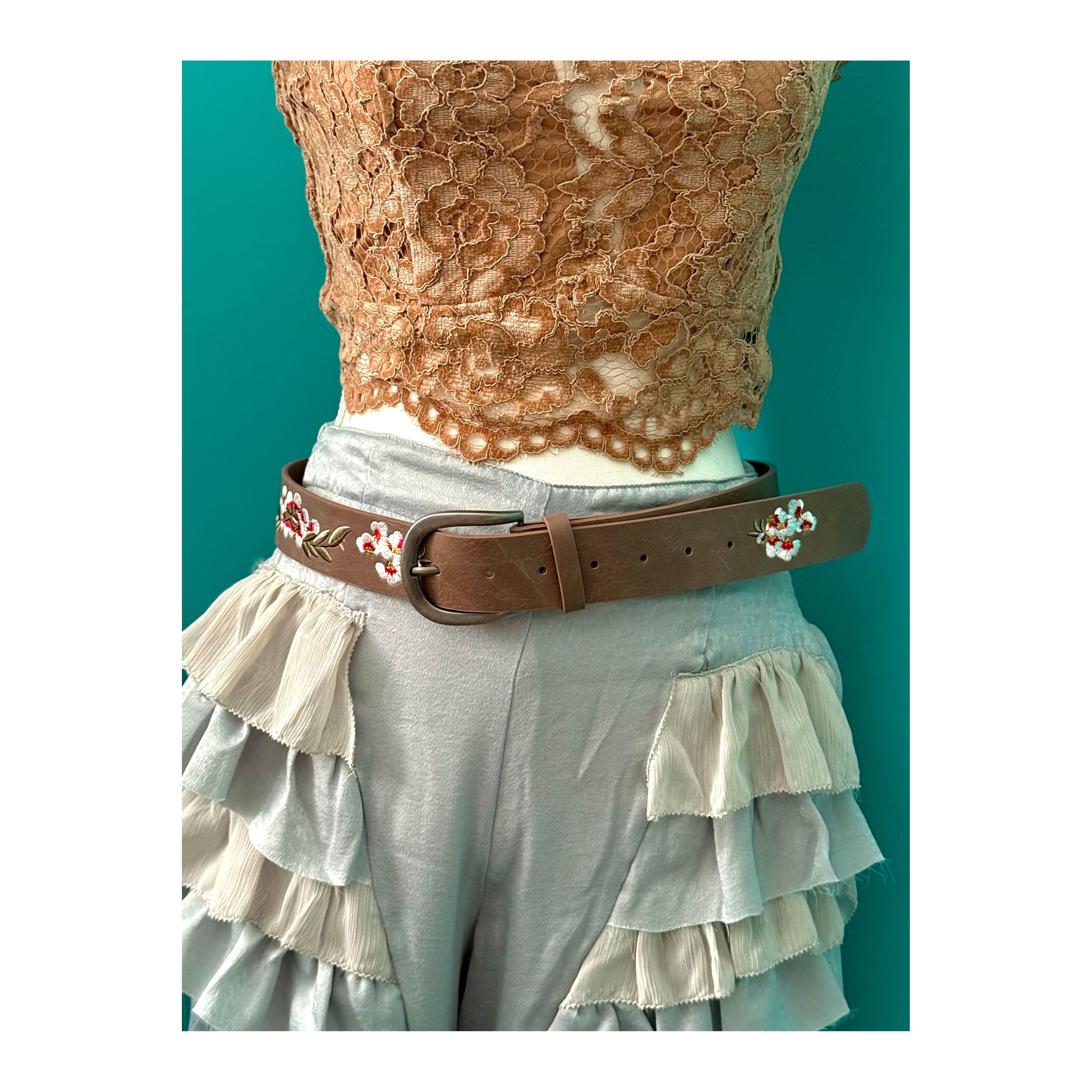 Wildflower Stitch Belt