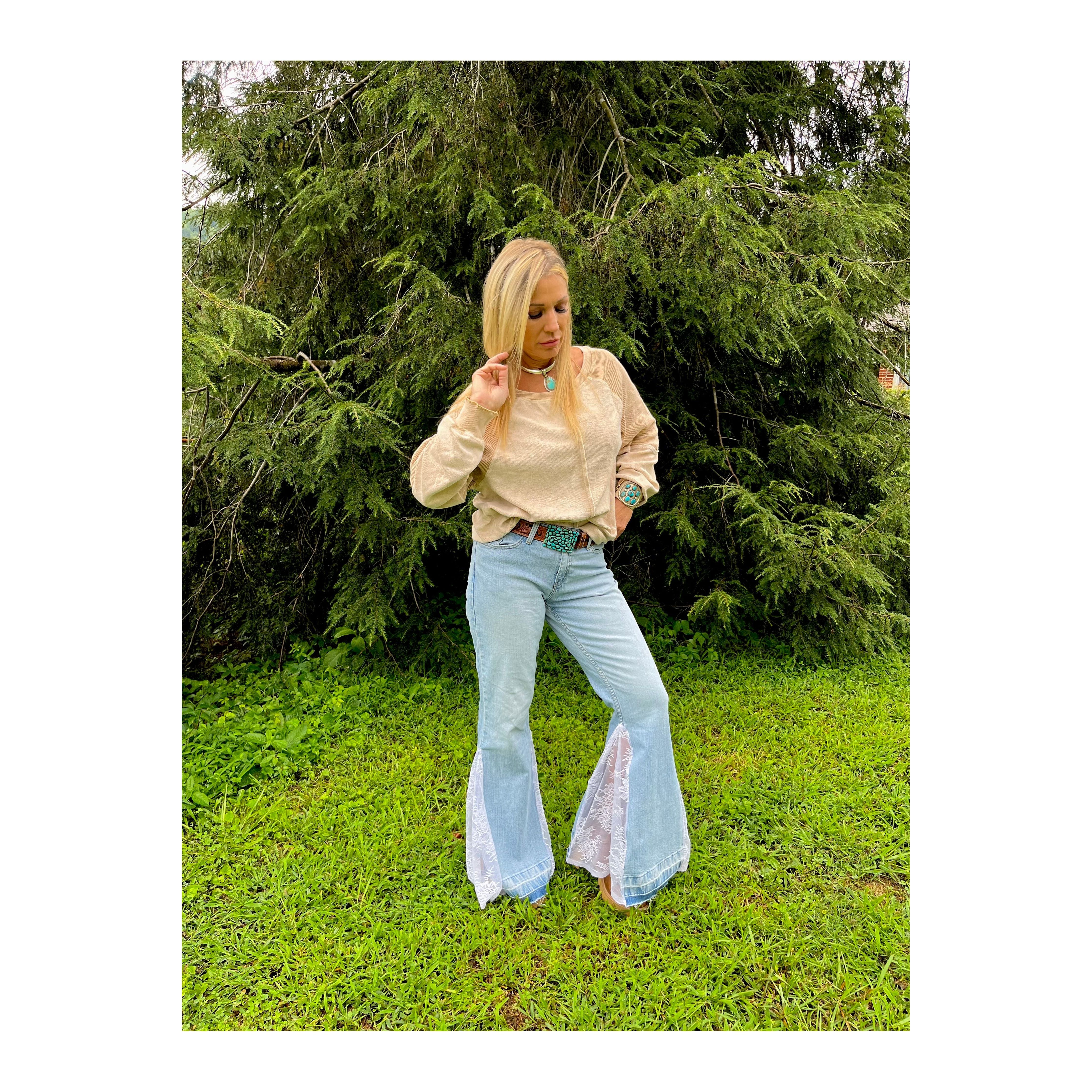 Lace BellBottoms