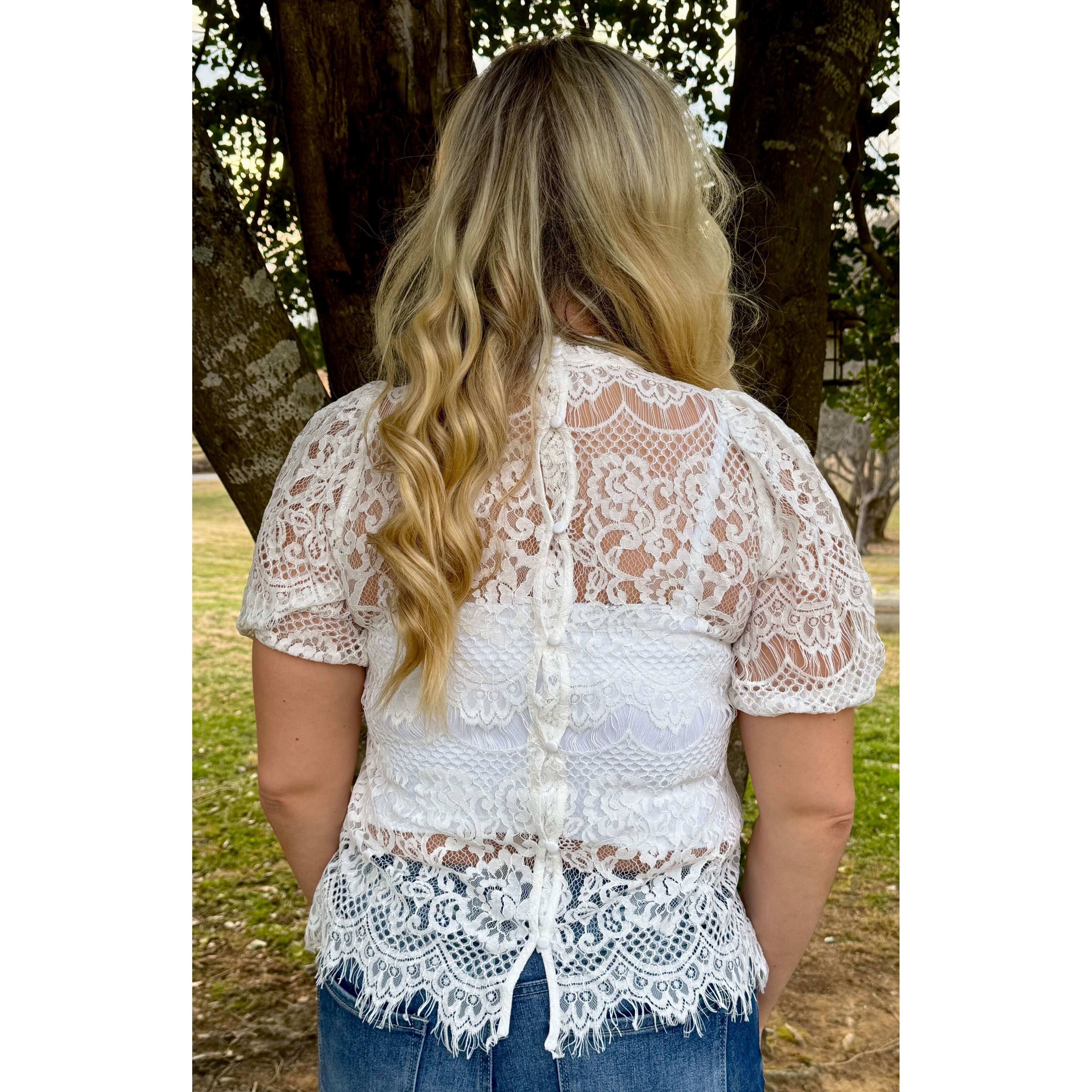 Lovely Lace Blouse