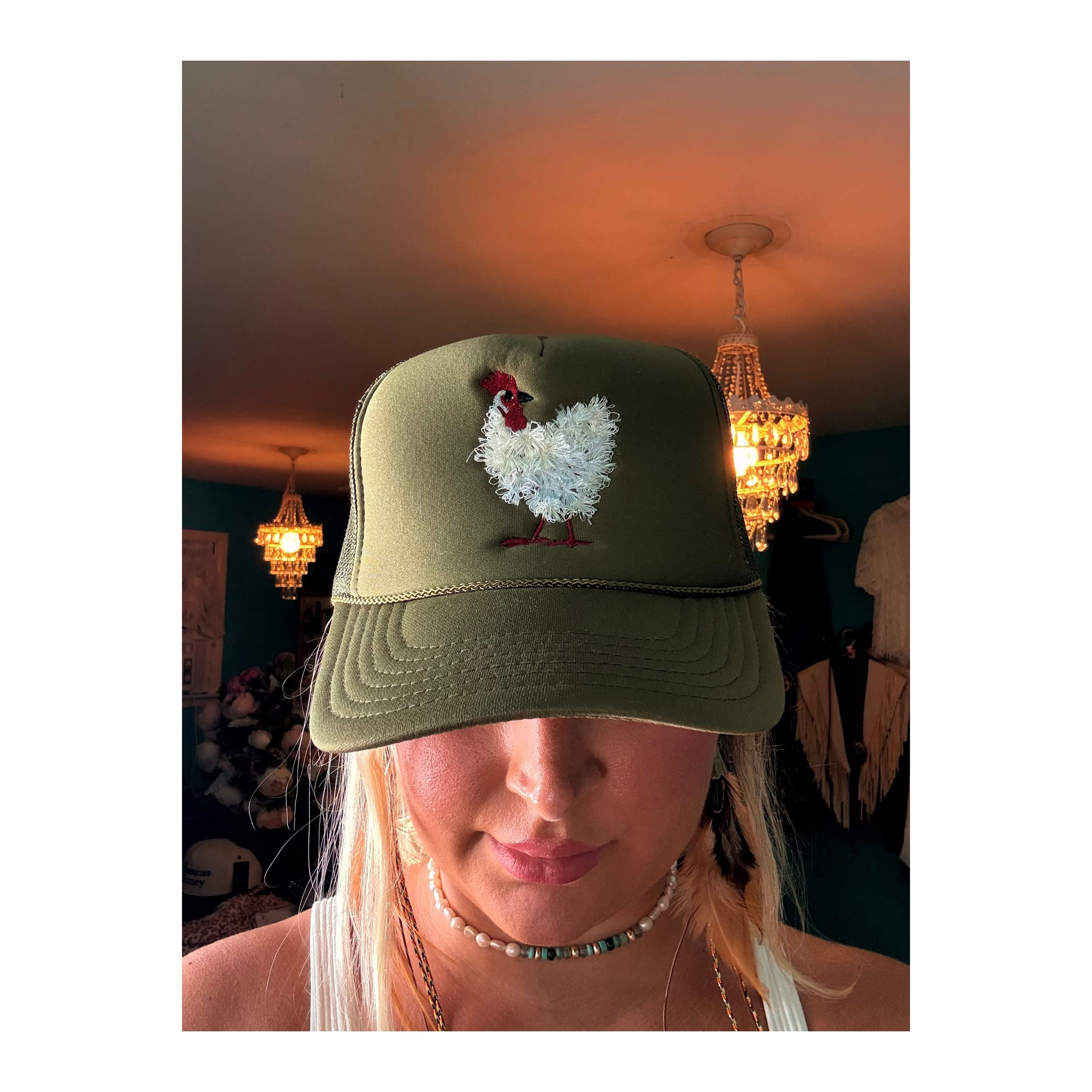 Fluffy Chicken Otto Hat