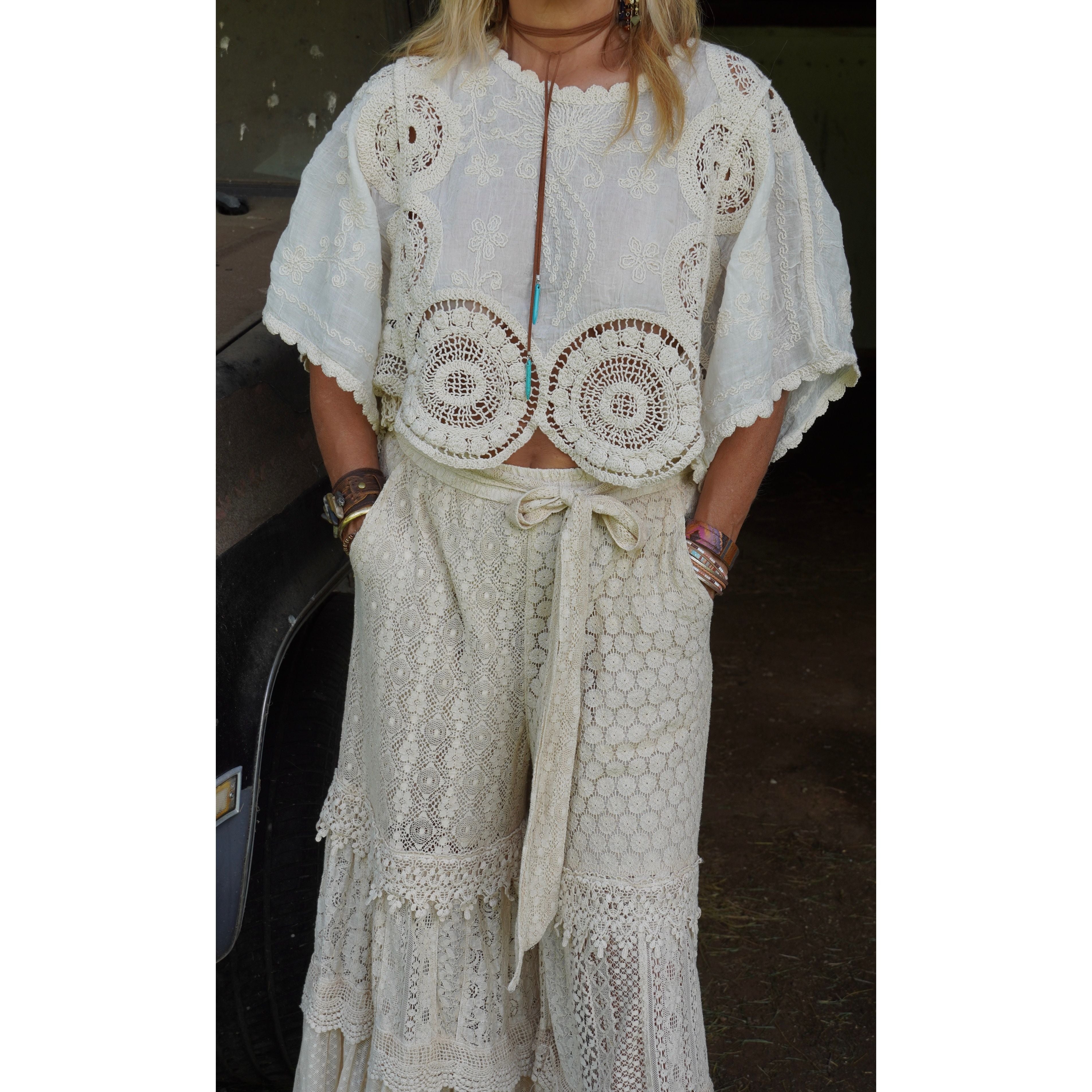 Crochet Lace Top