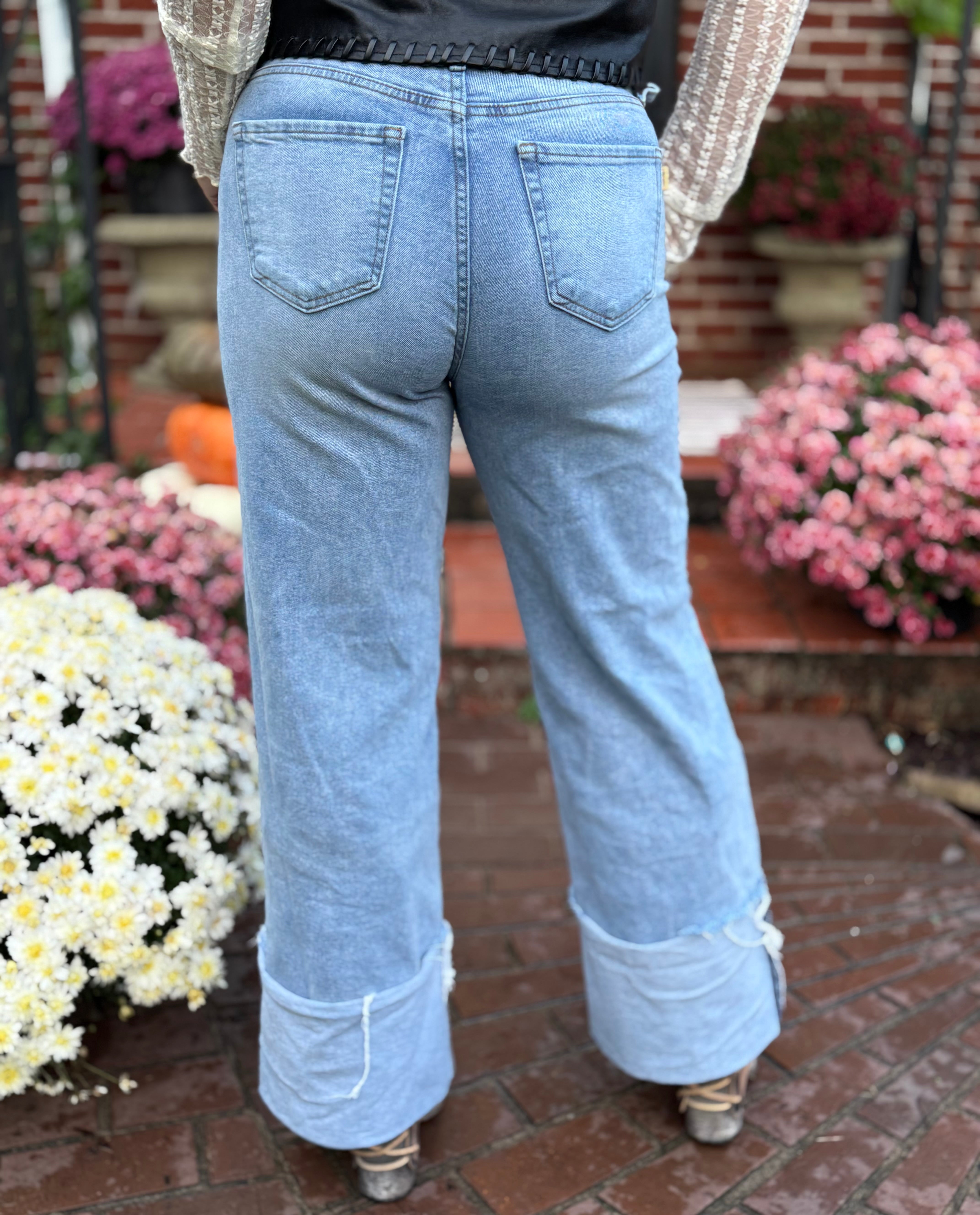 Jane Wide Leg Pocket Jean