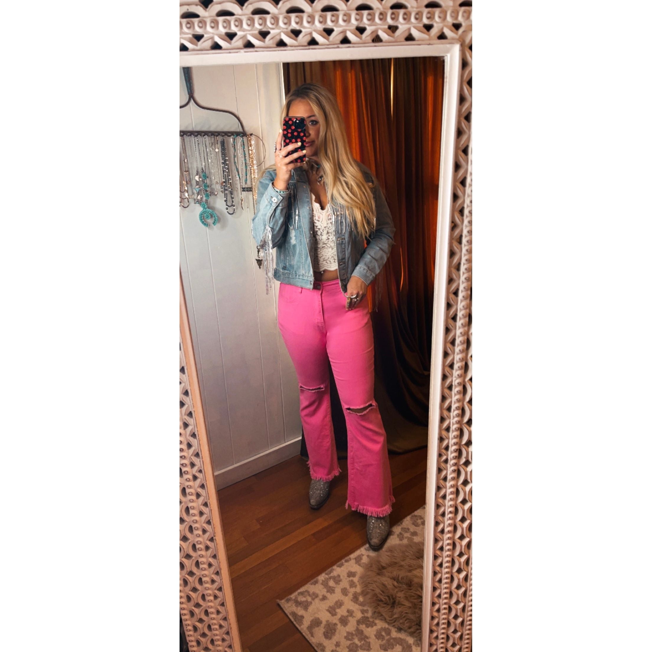 Pink Bellbottoms