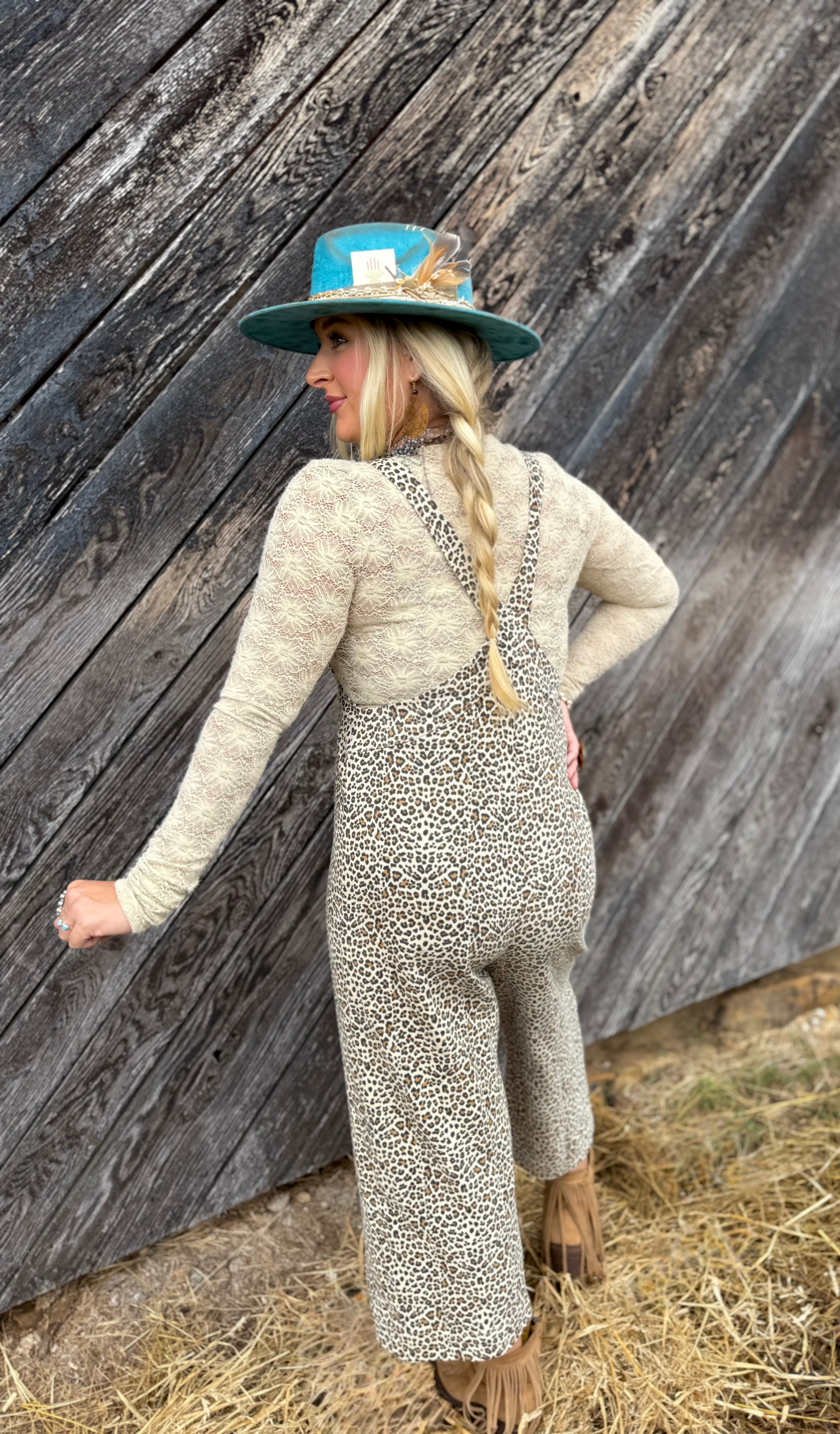 The Lovely Leopard Jumpsuit