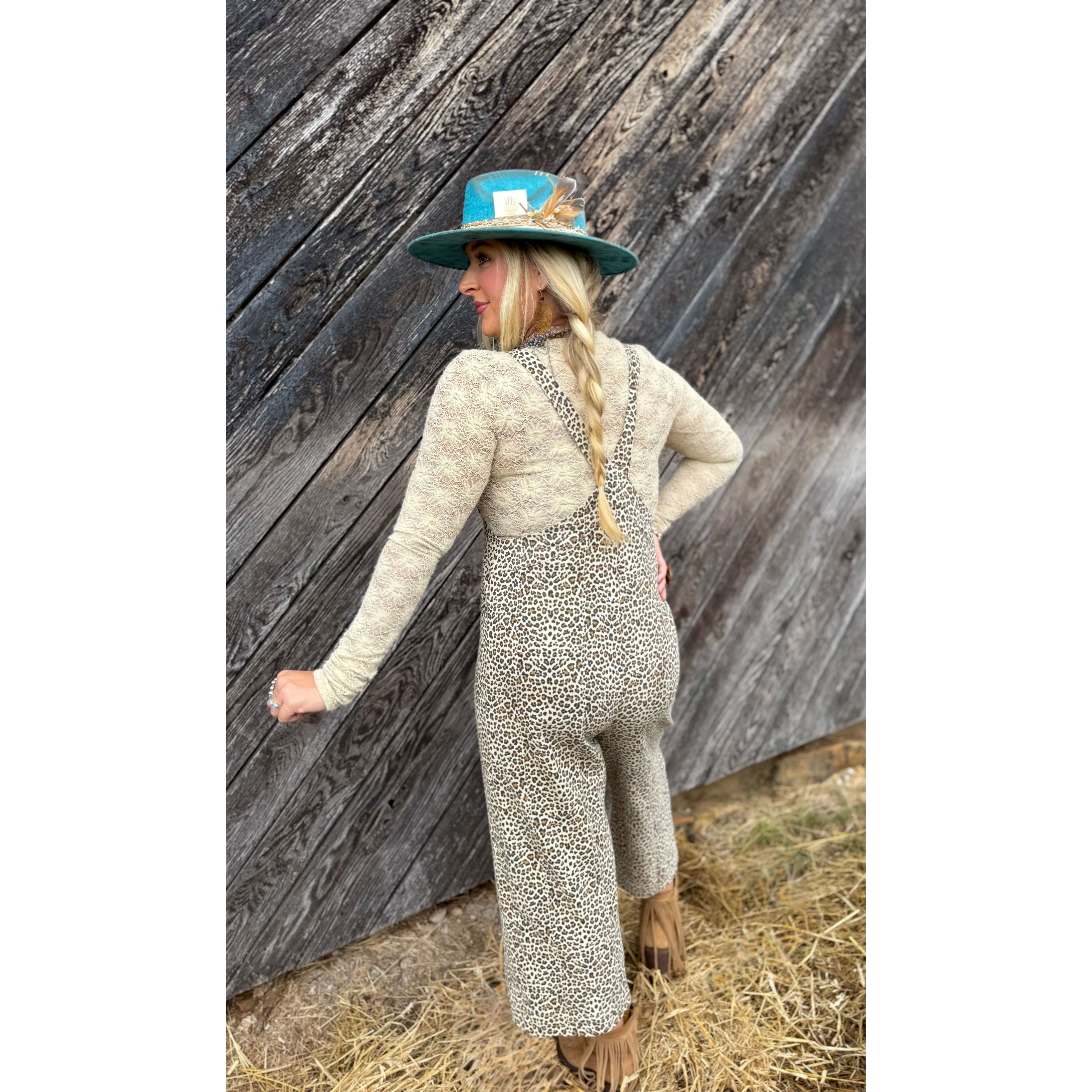 The Lovely Leopard Jumpsuit