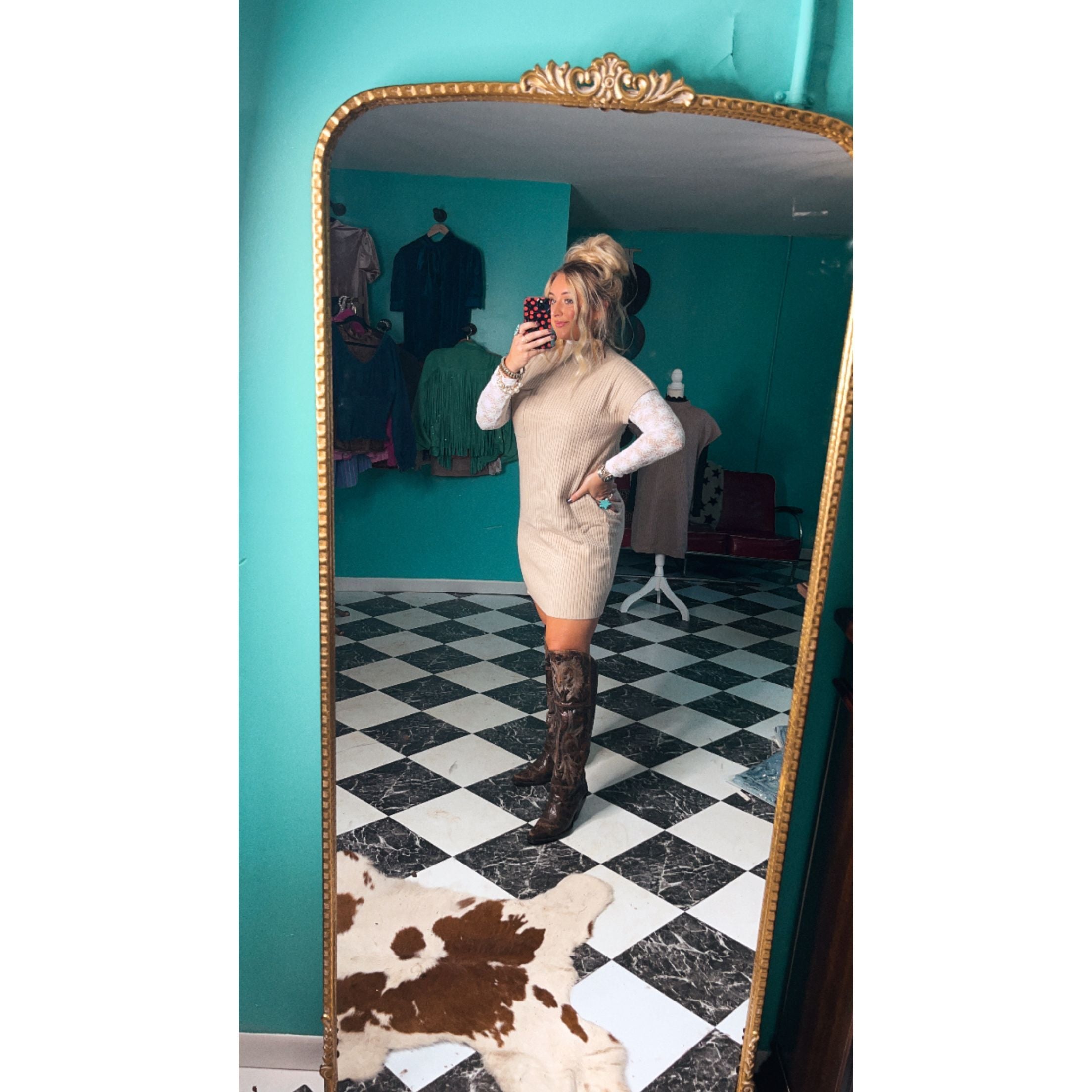 The Sunday Sweater Dress