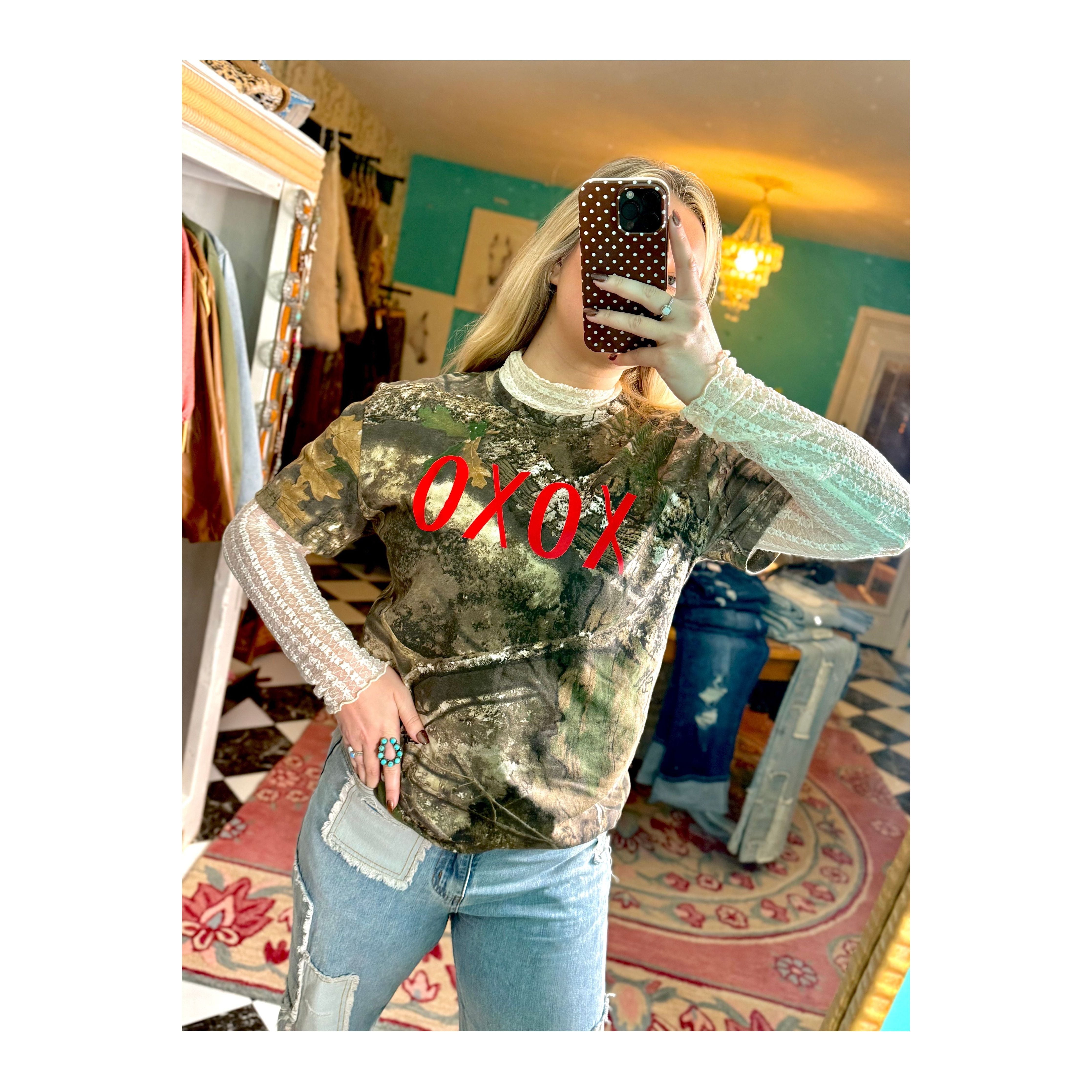 XOXO Camo Tee