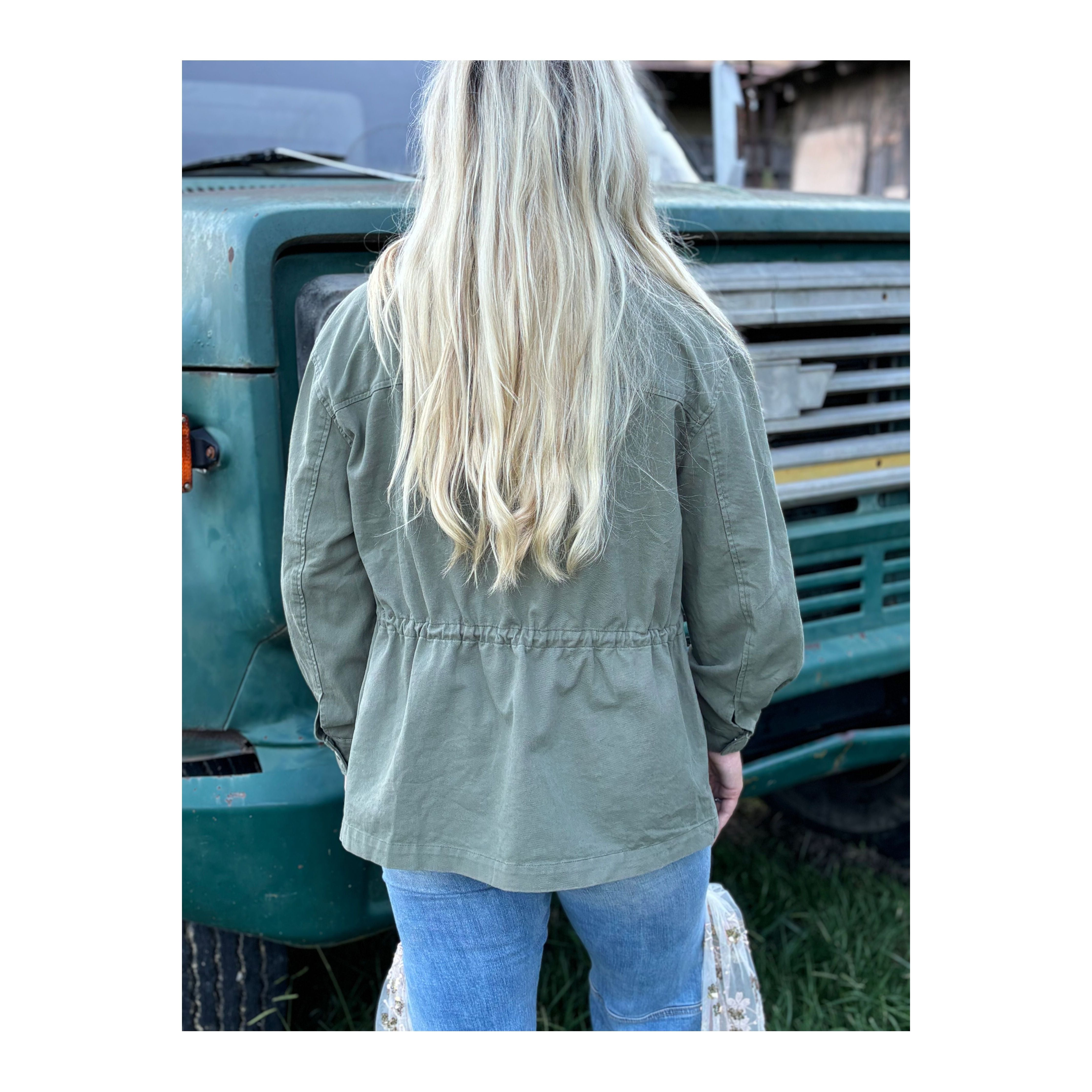 The Ryleigh Army Green Jacket
