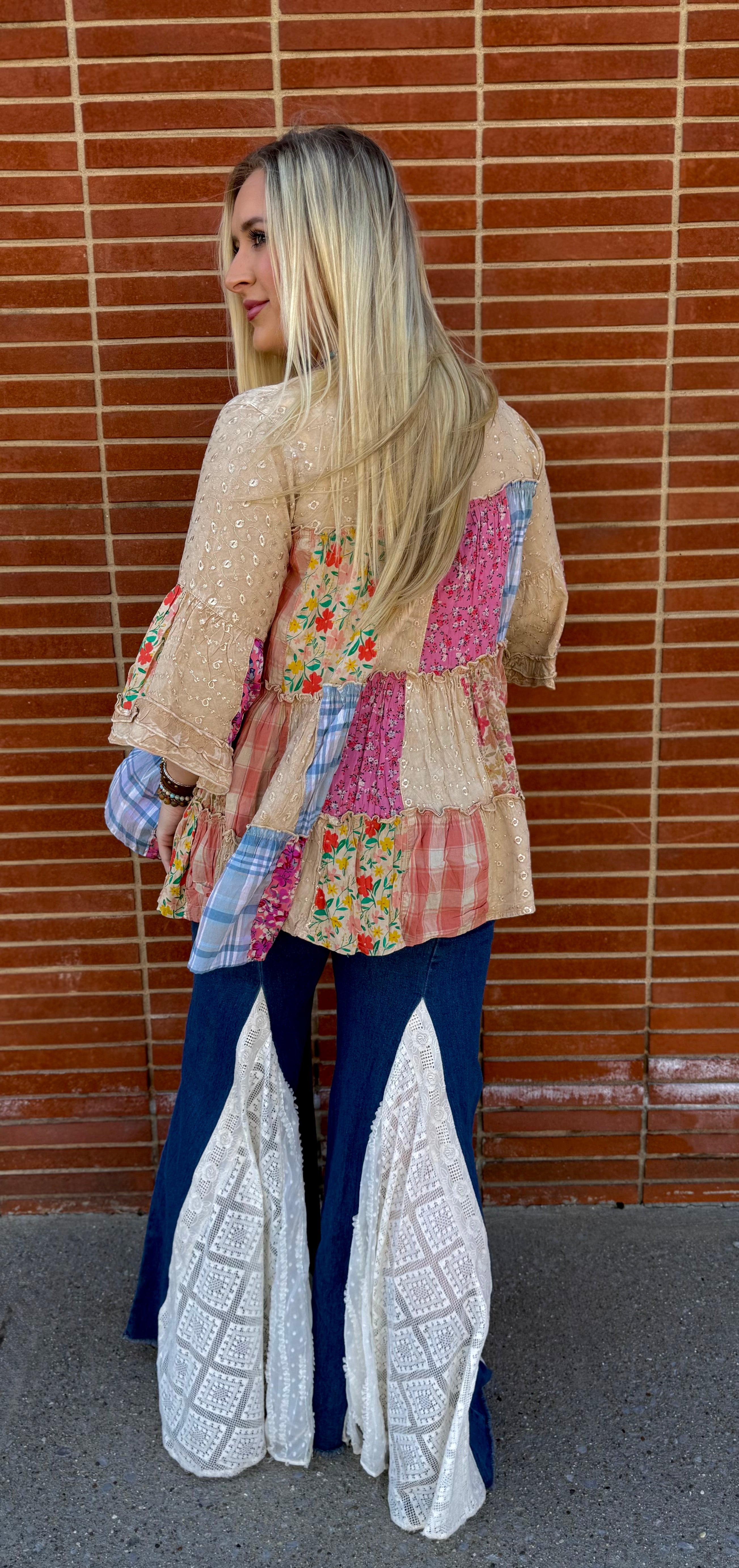 Happy Days Patchwork Top