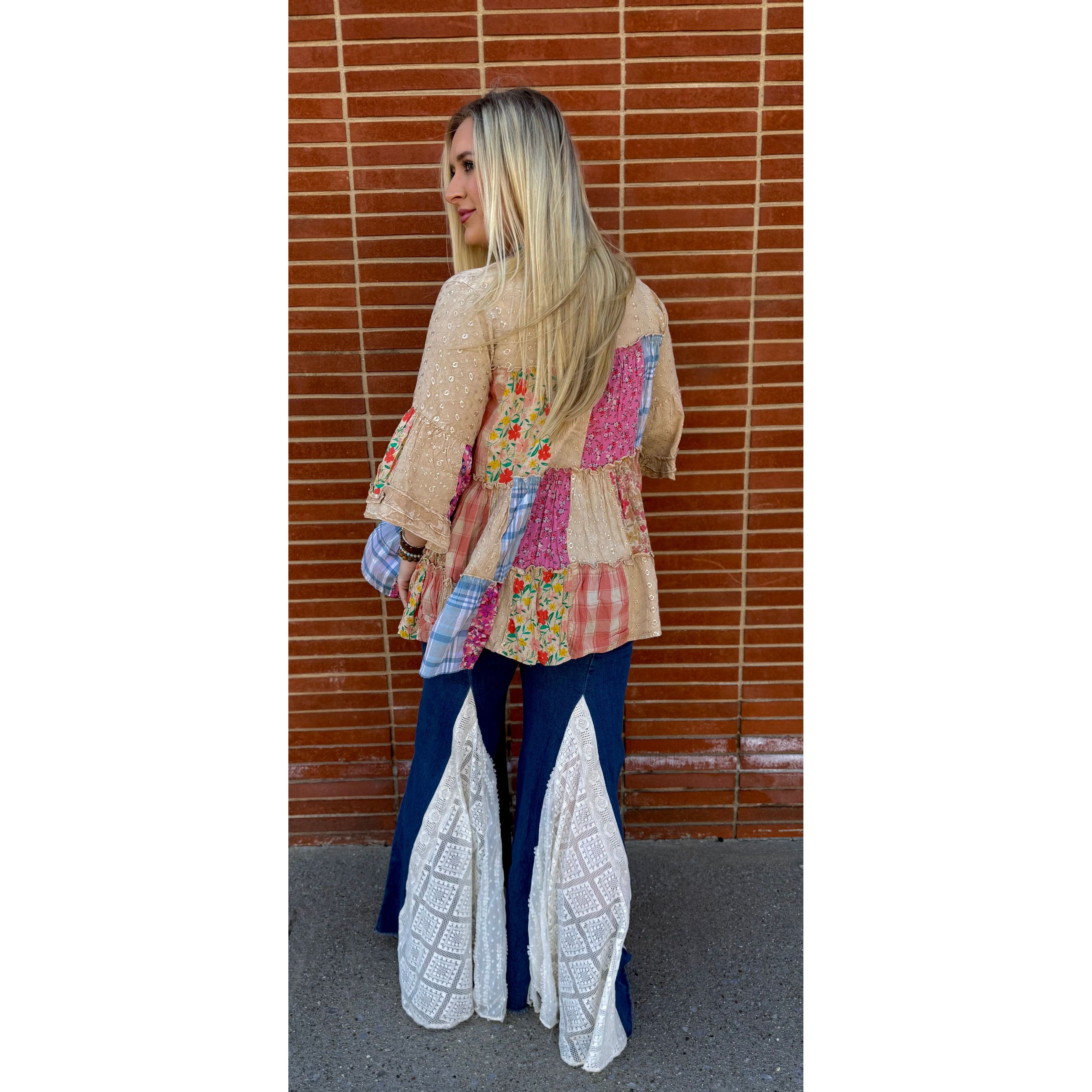 Happy Days Patchwork Top