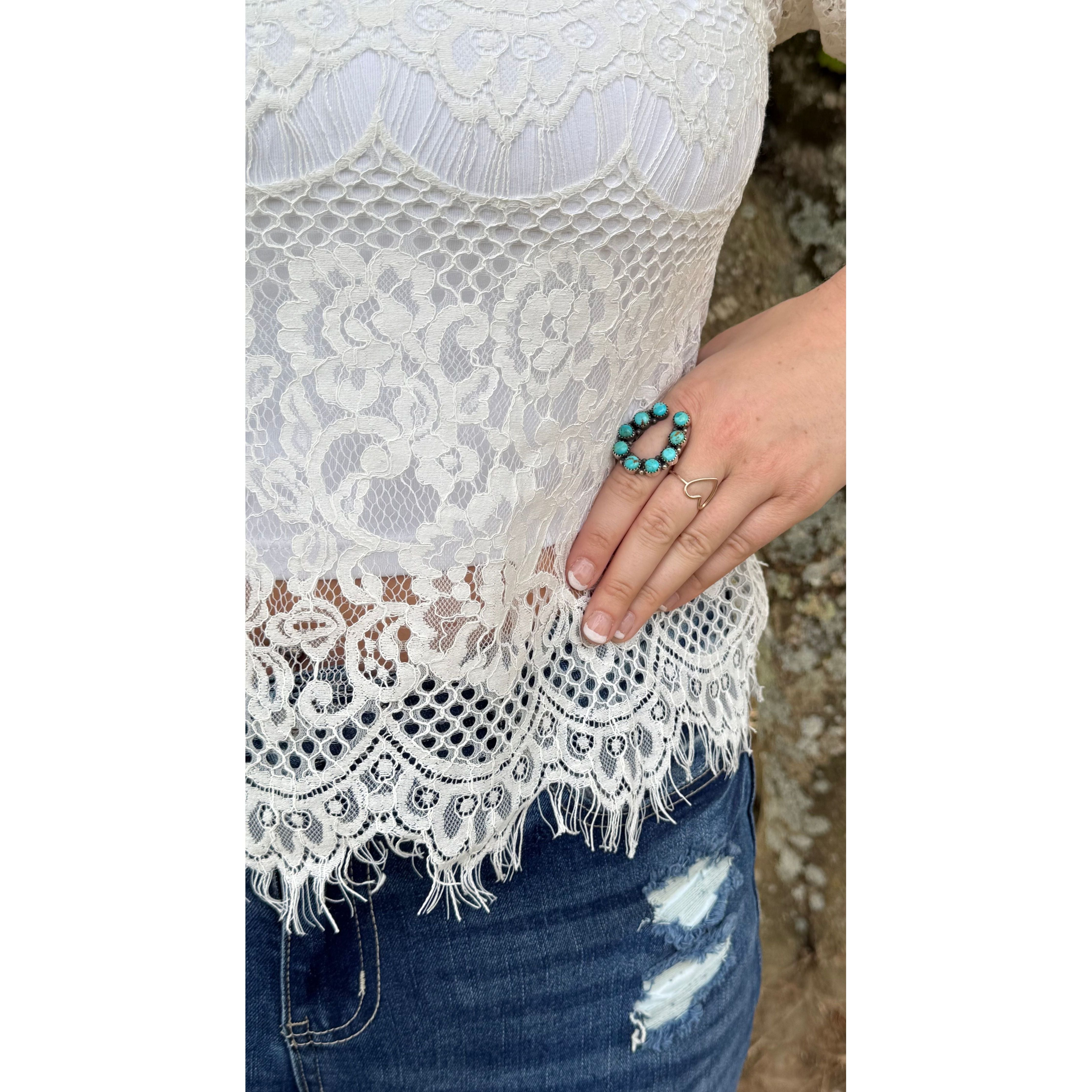 Lovely Lace Blouse