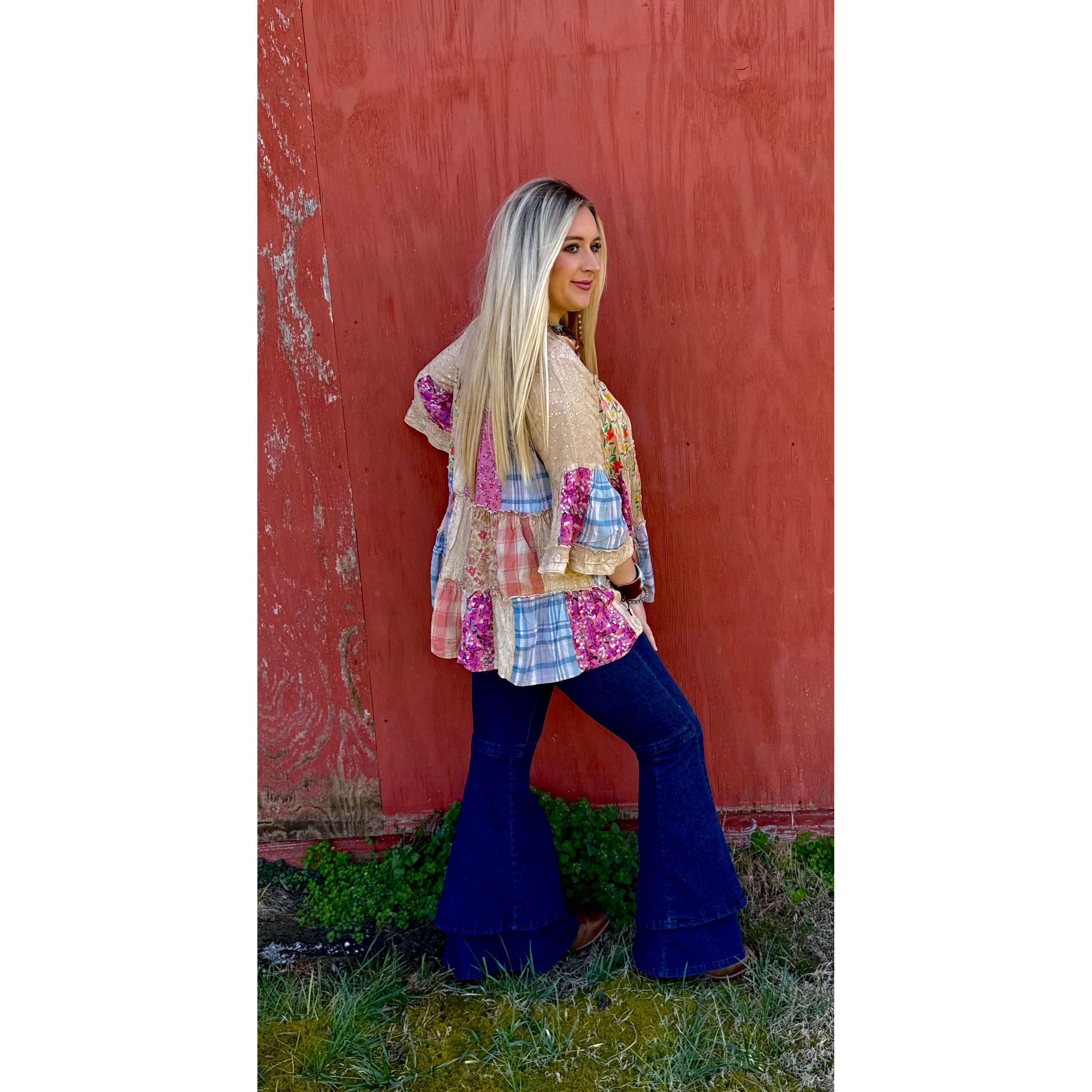 Happy Days Patchwork Top