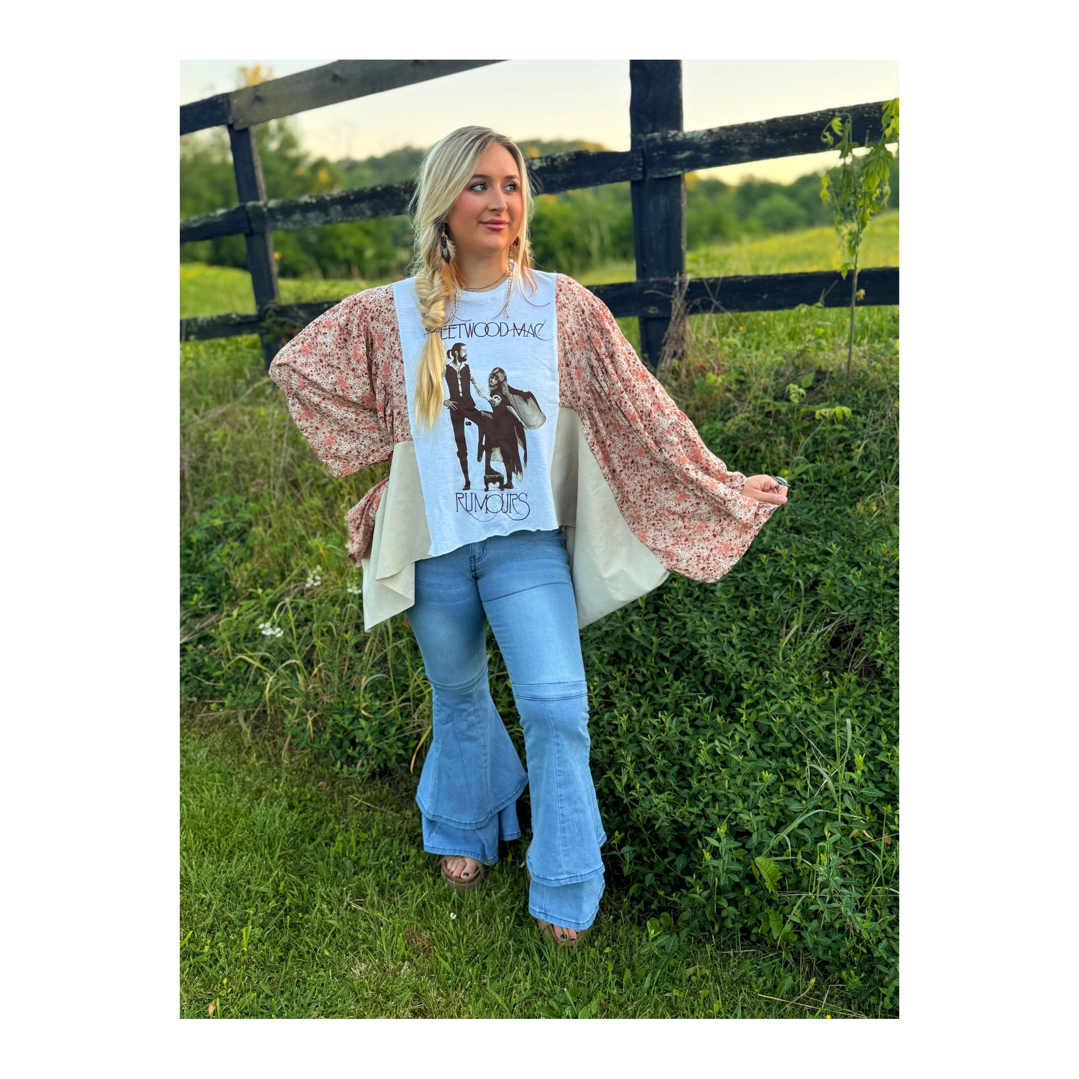 Fleetwood Mac Upcycled Tee