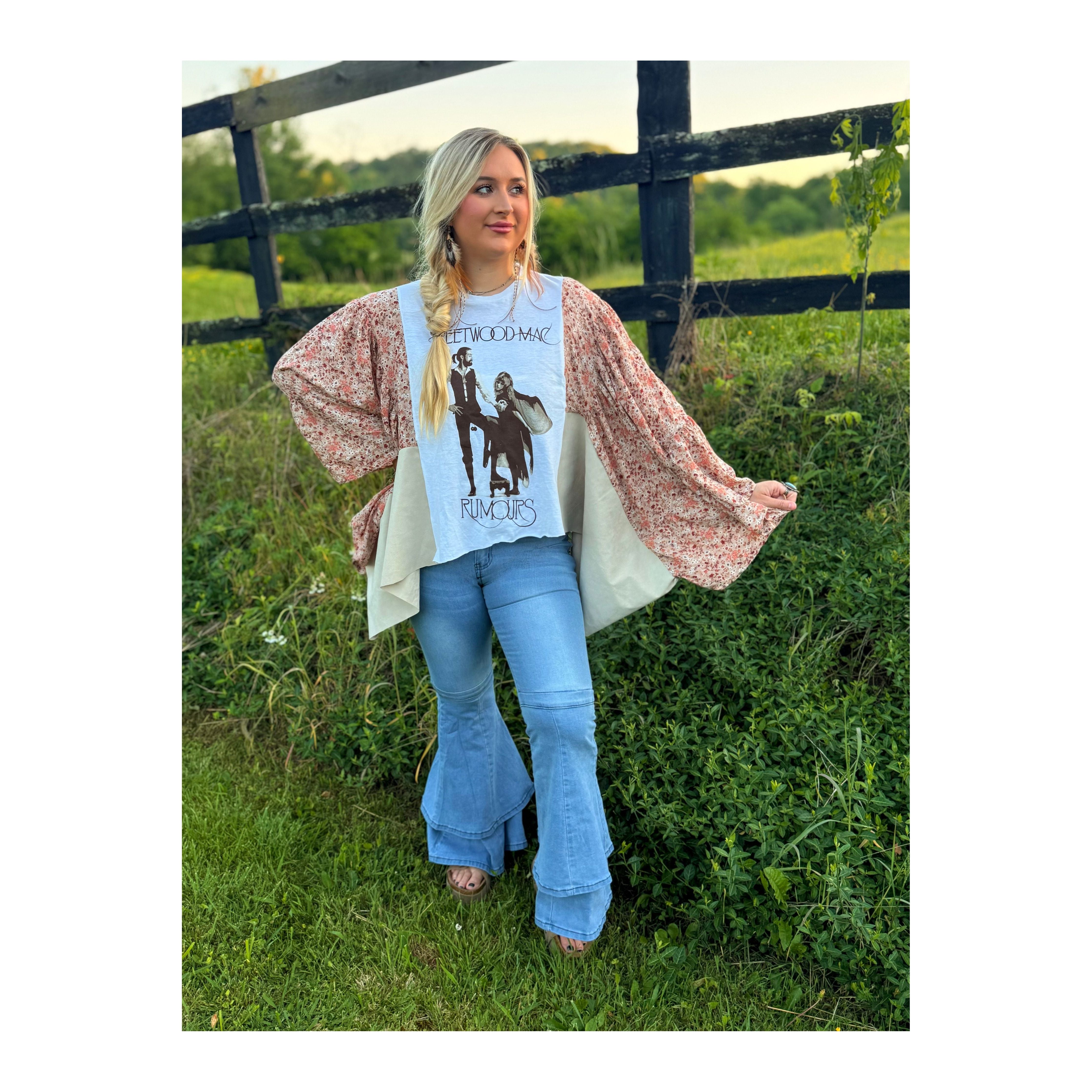 Fleetwood Mac Upcycled Tee