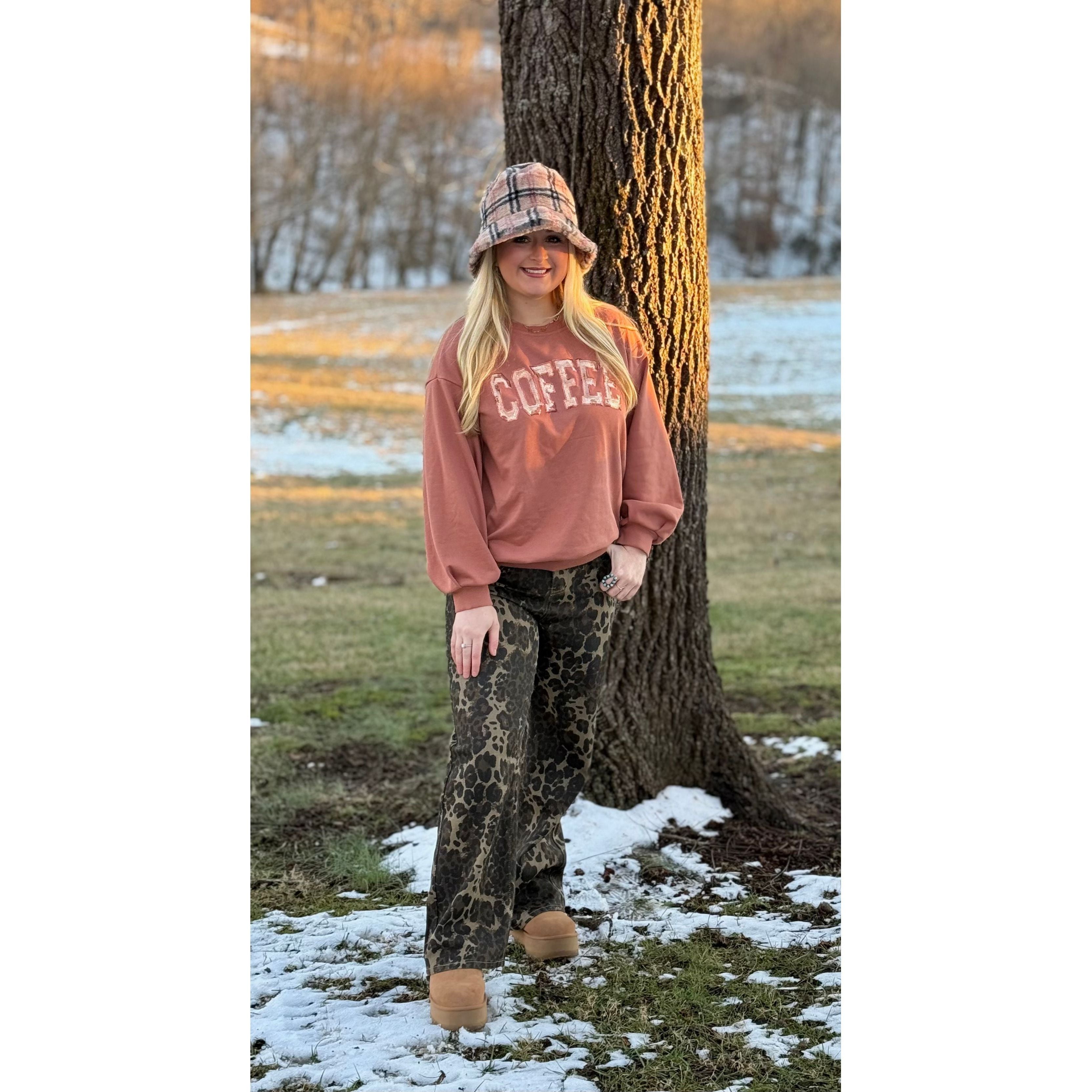 Preppy Plaid Bucket Hat (beige)