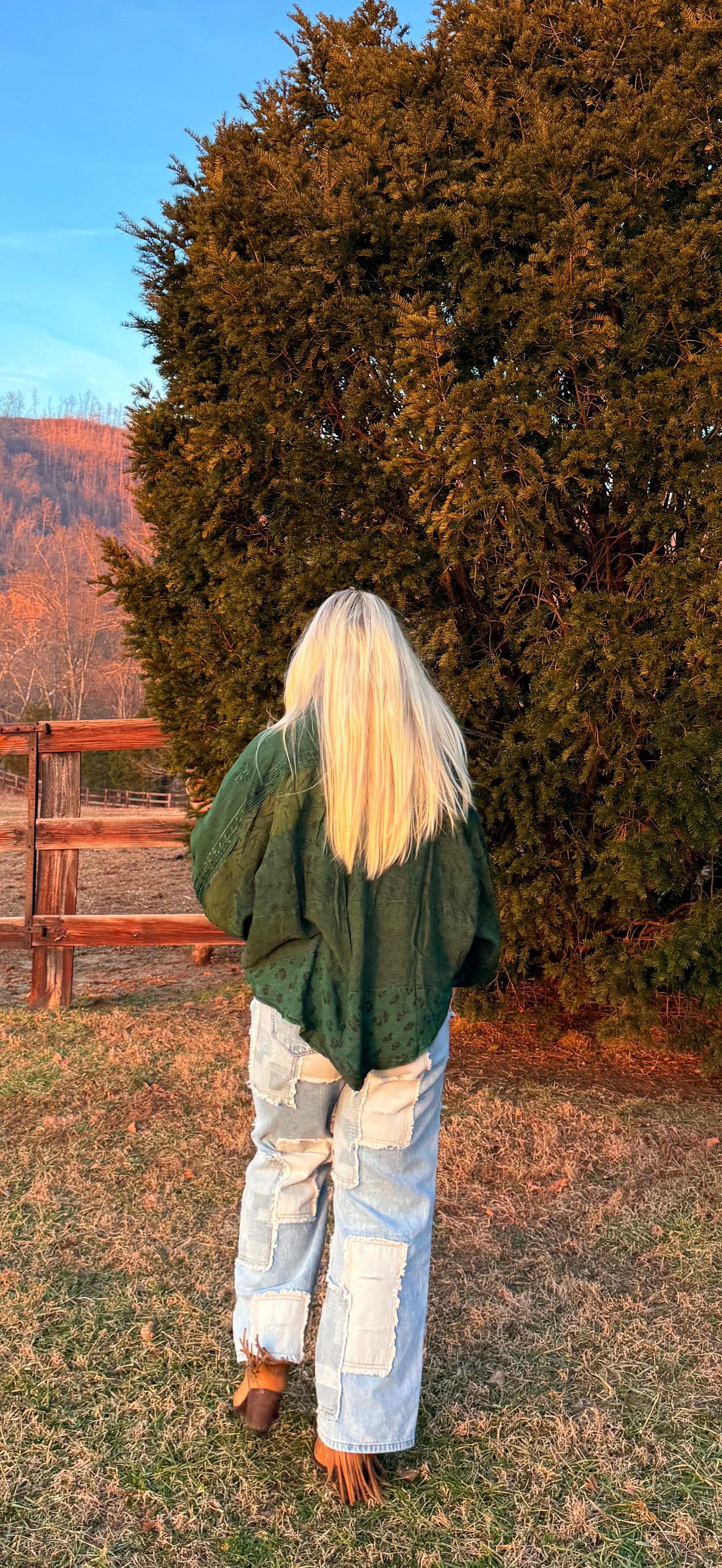 POL: Happy Life Patchwork Jean