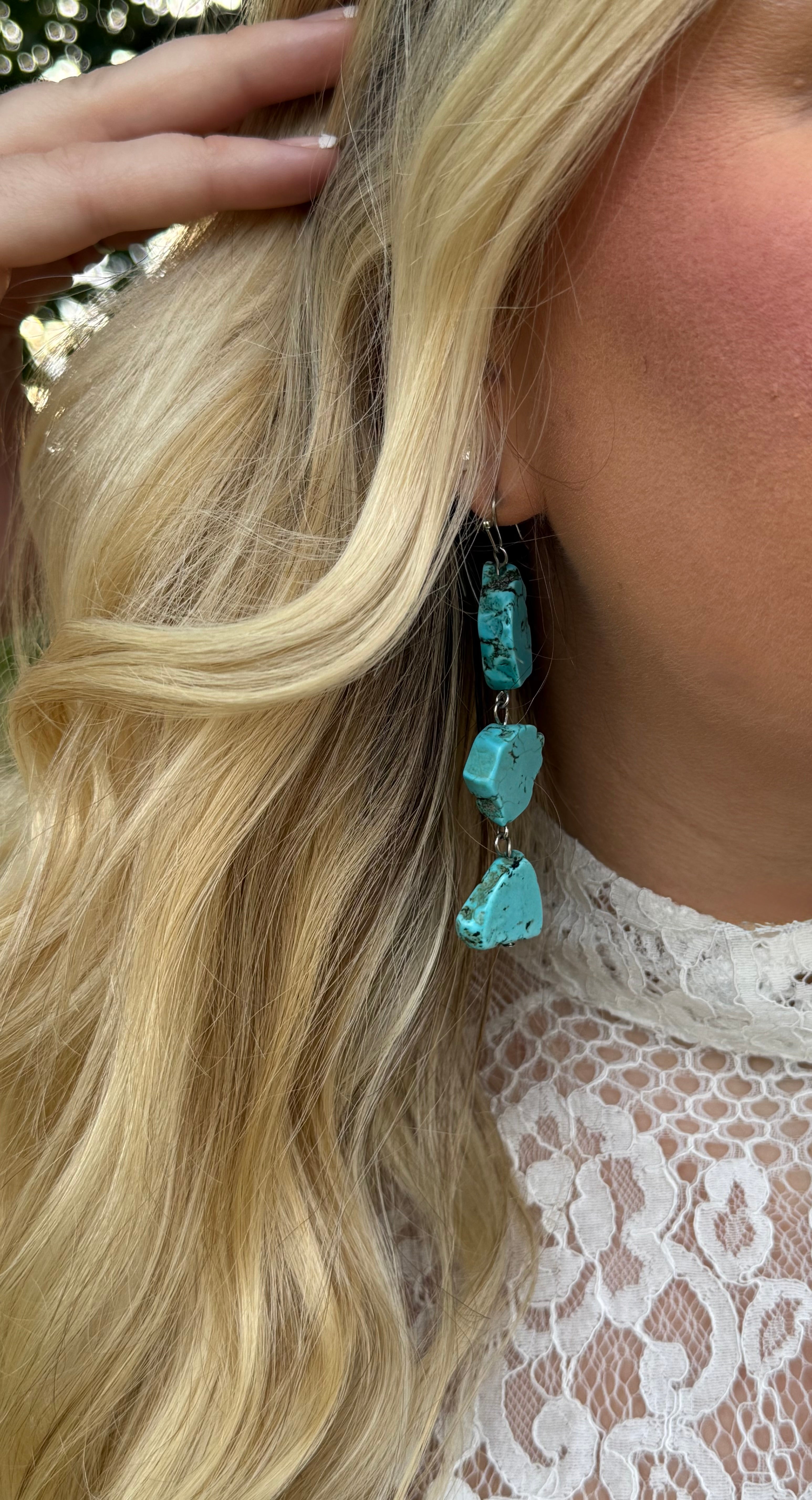 Turquoise Drop Earrings