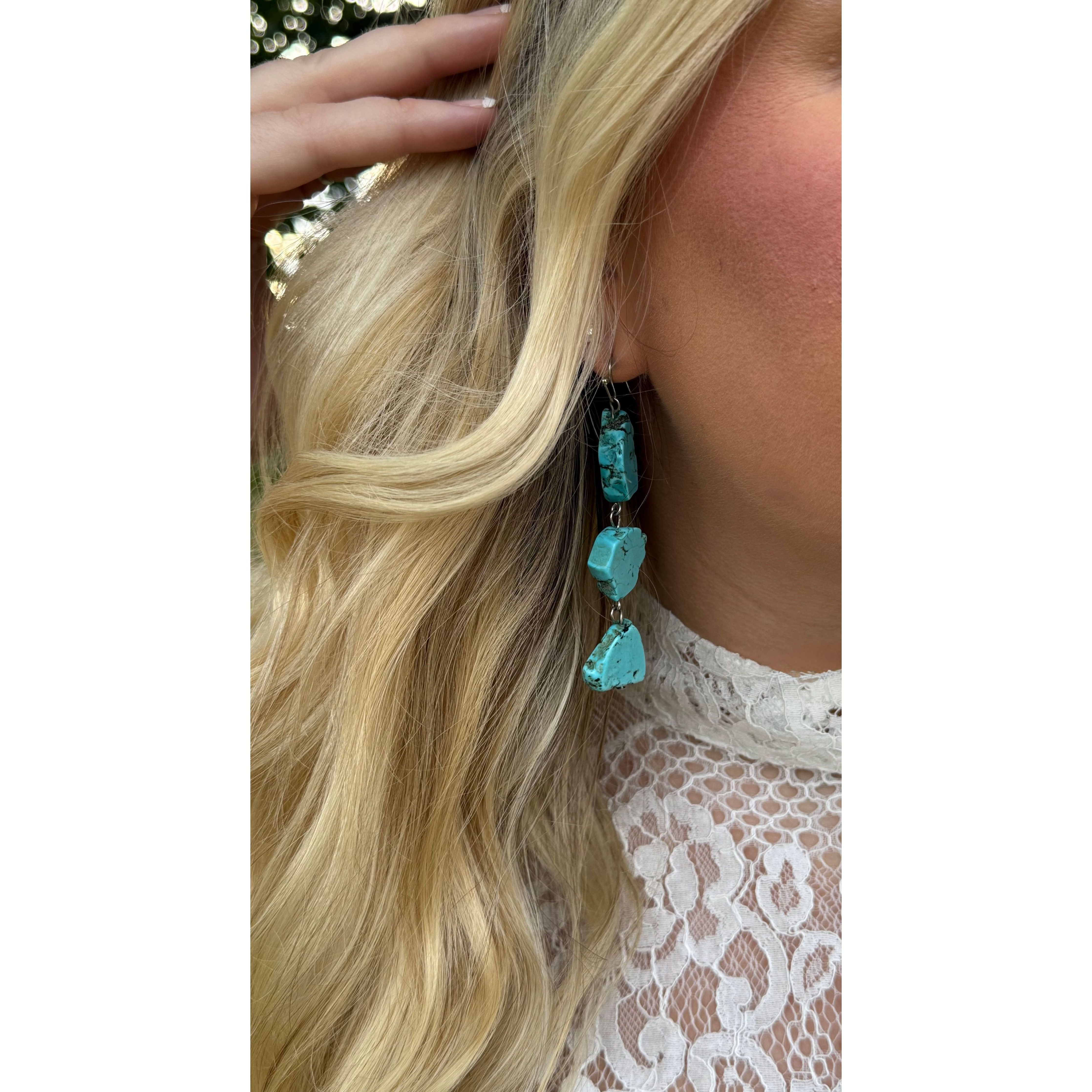 Turquoise Drop Earrings