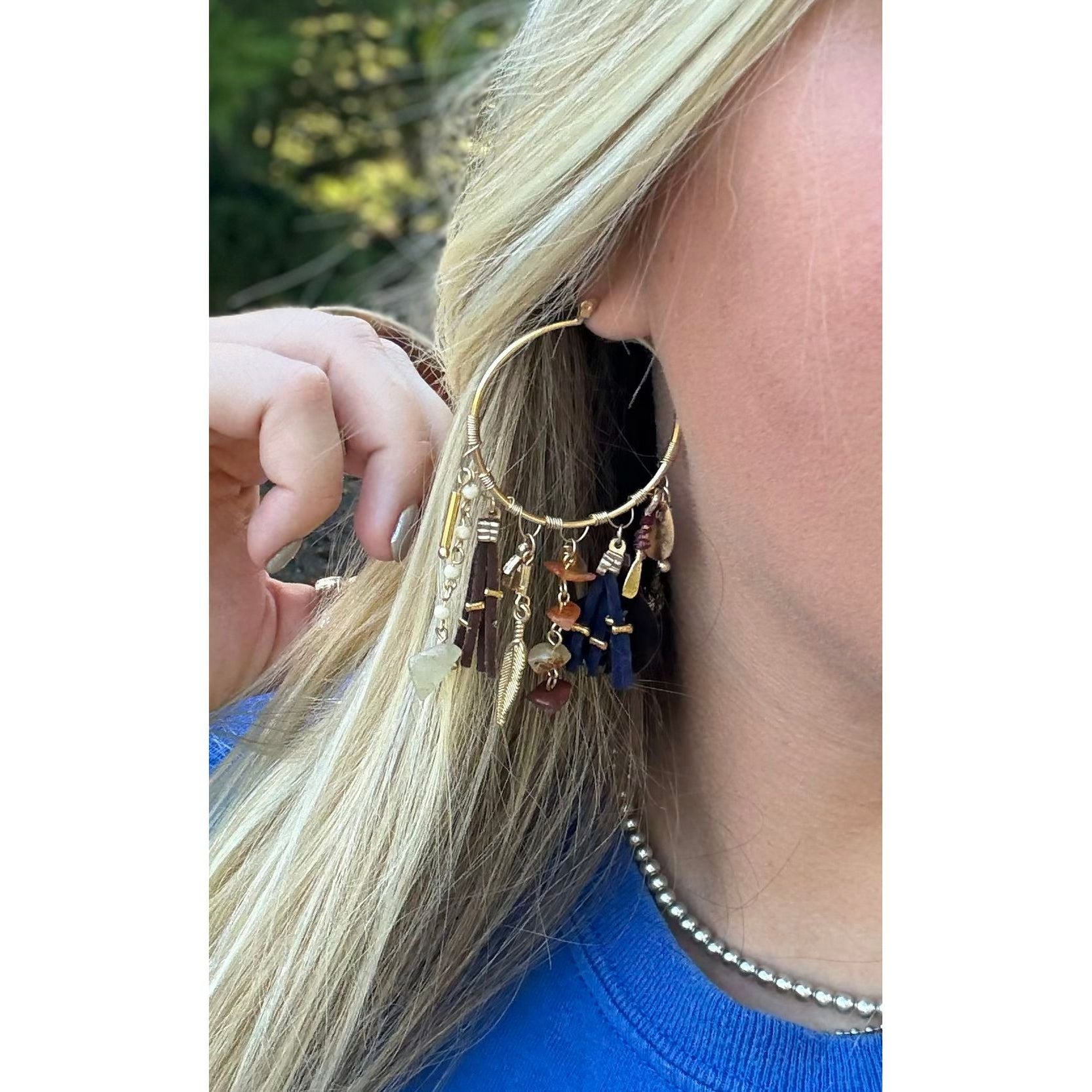 Full of Fun Hoop Earring