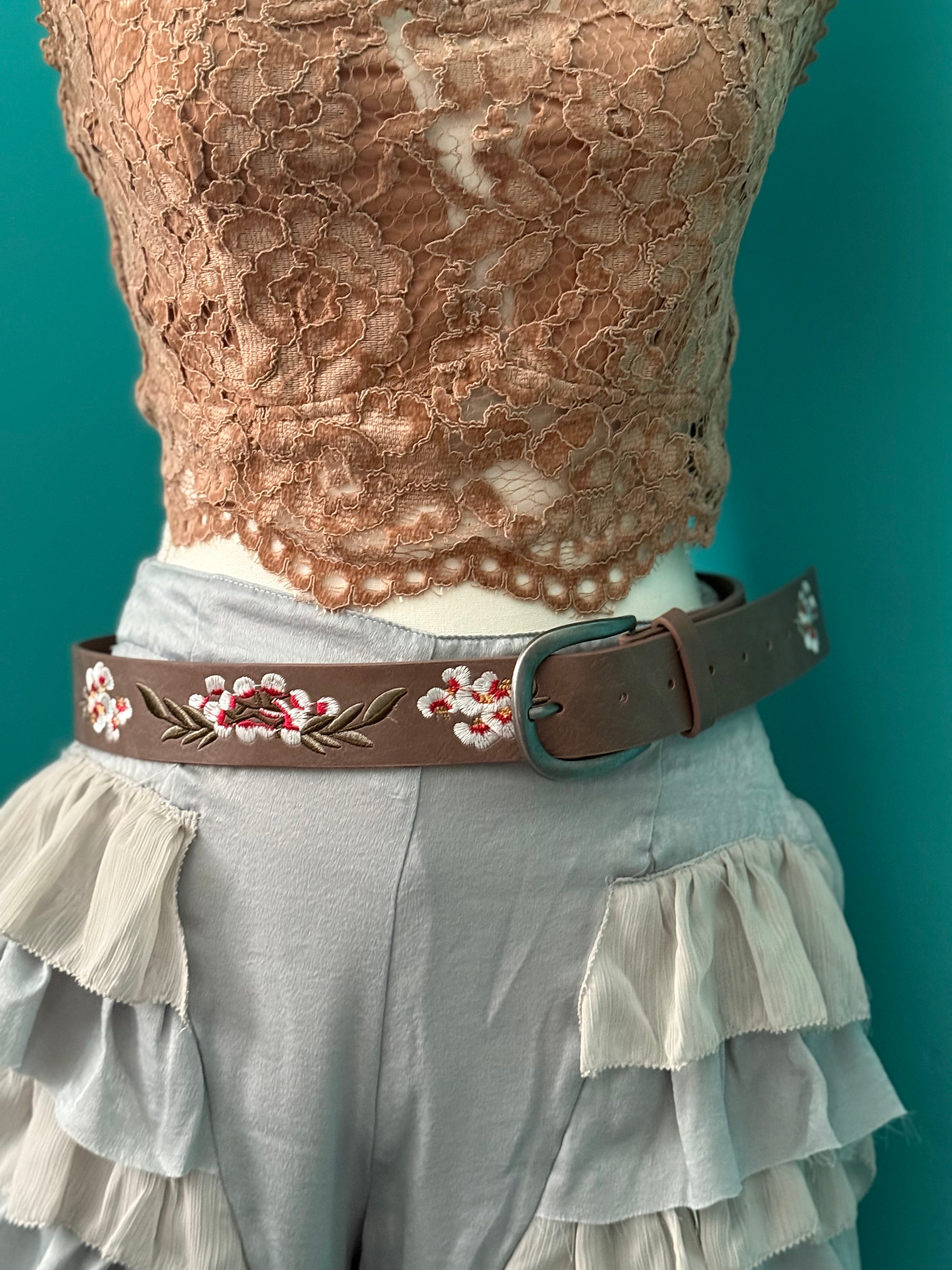 Wildflower Stitch Belt