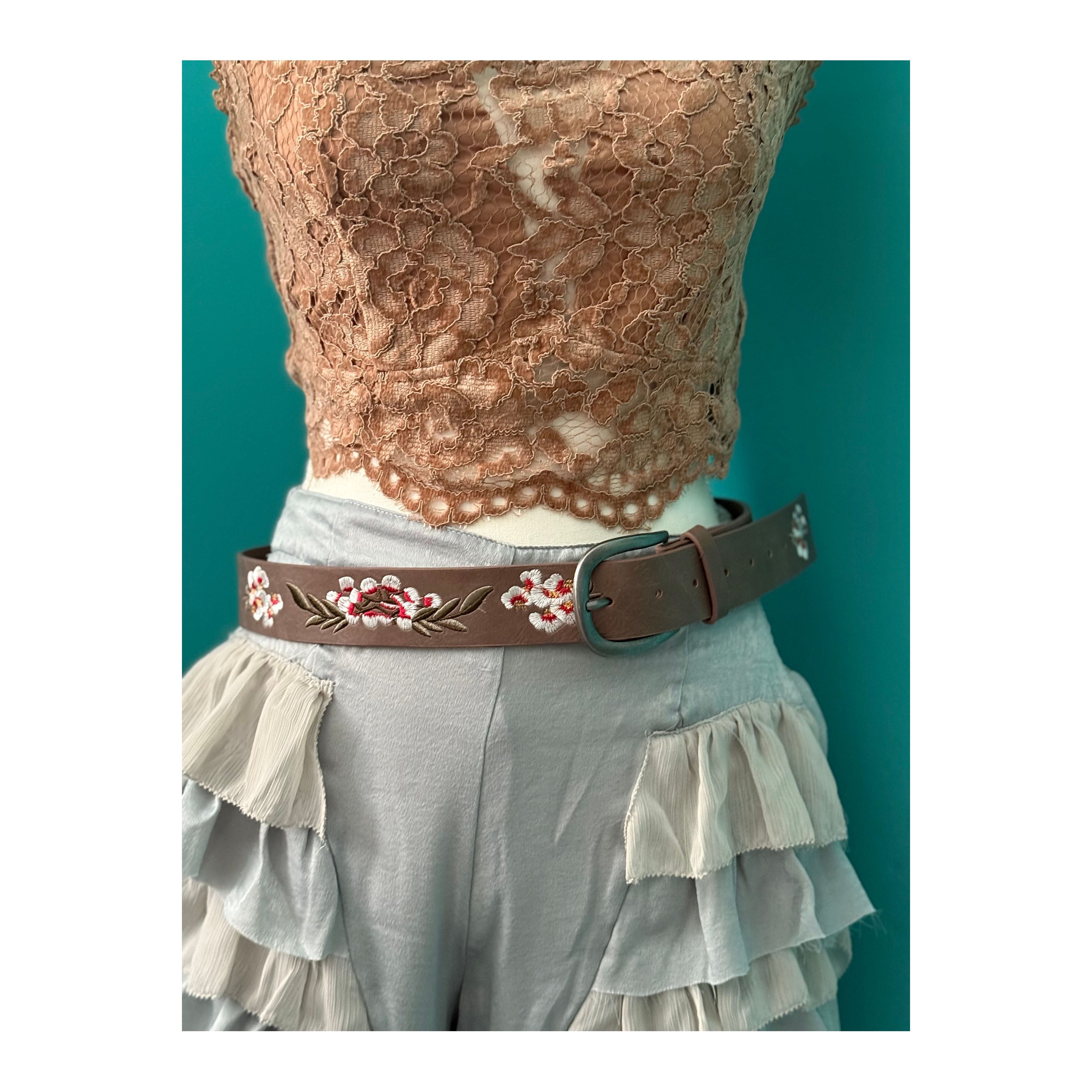 Wildflower Stitch Belt