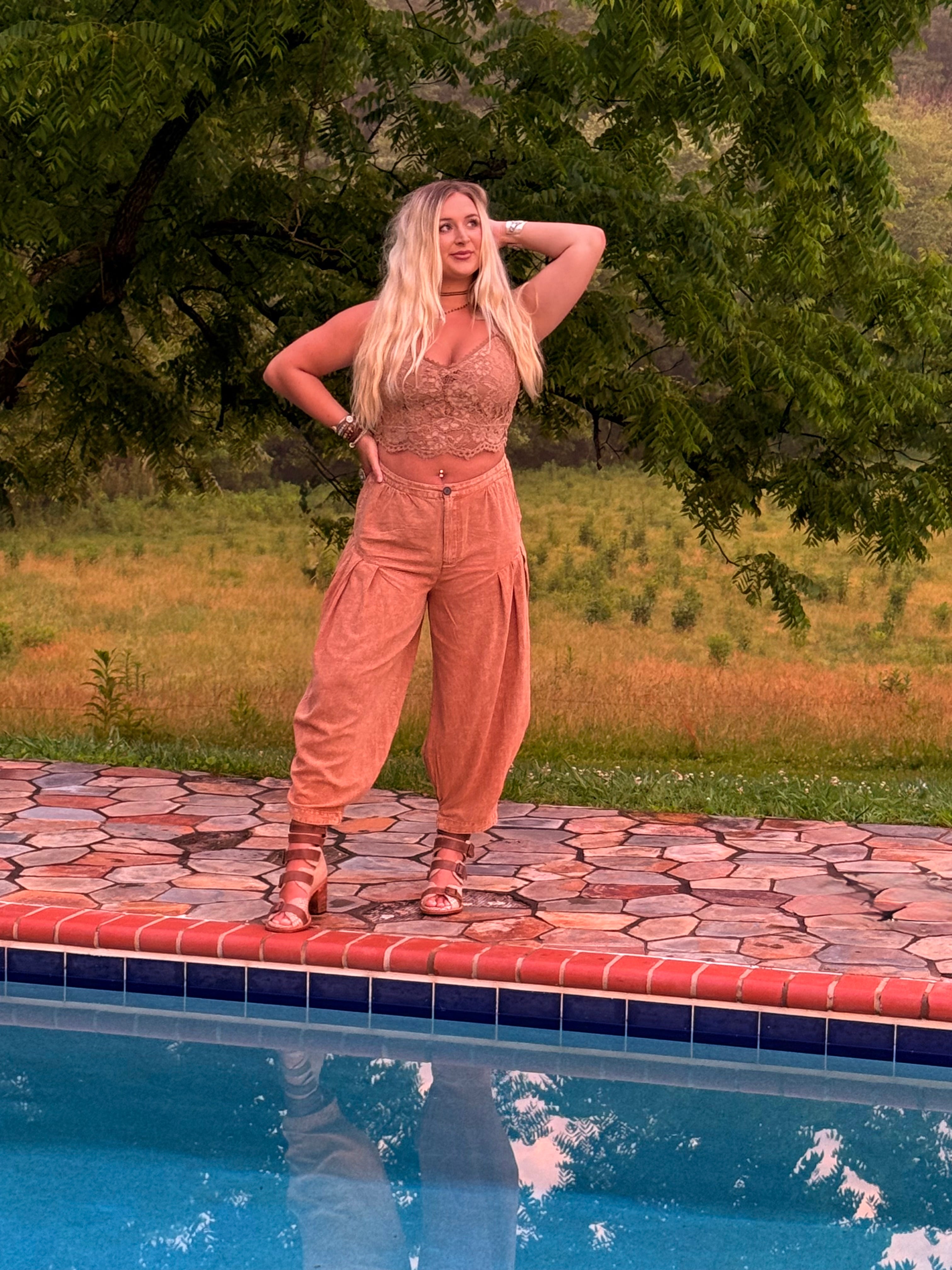 Oli & Hali: Floral Lace Bralette