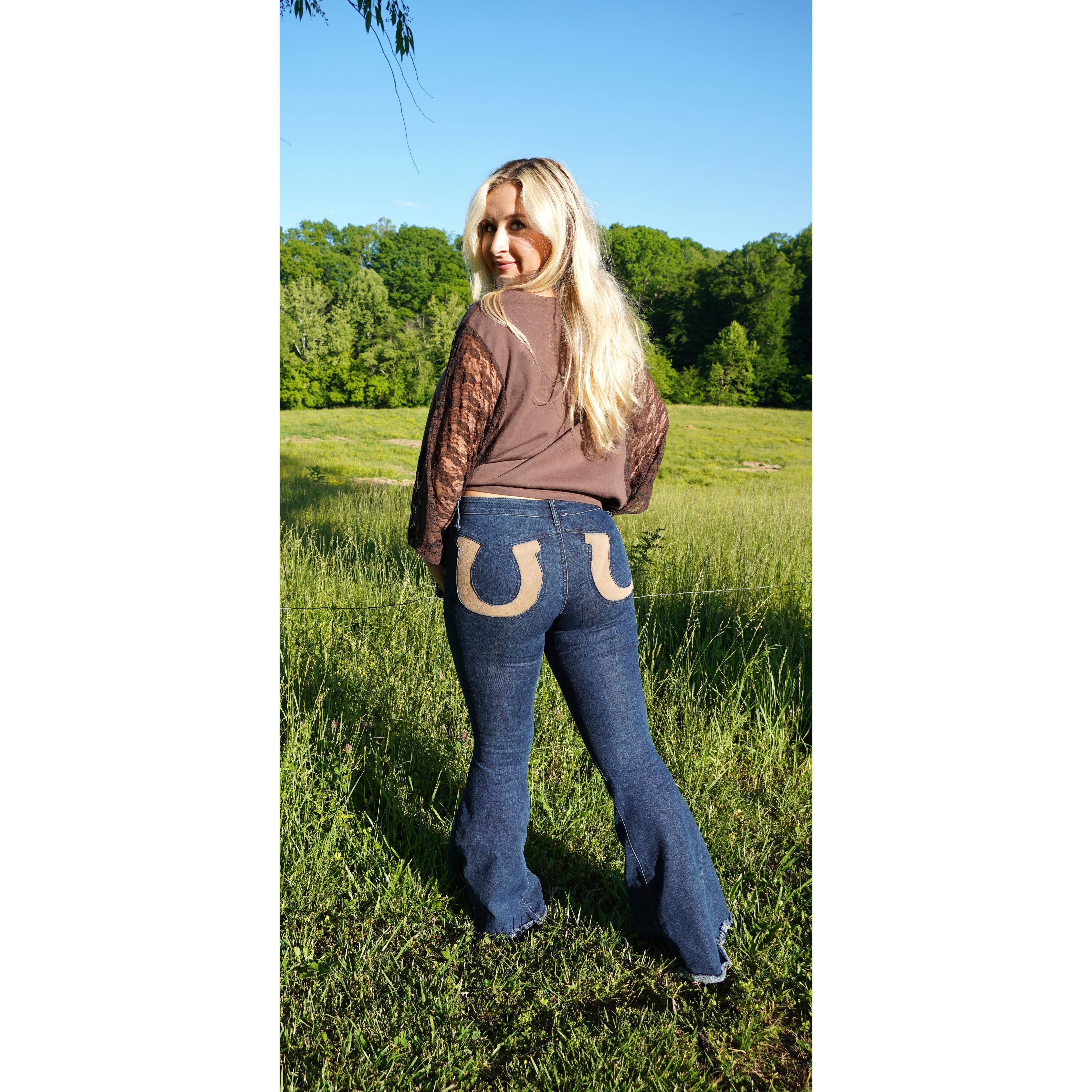 Horseshoe Flare Jeans