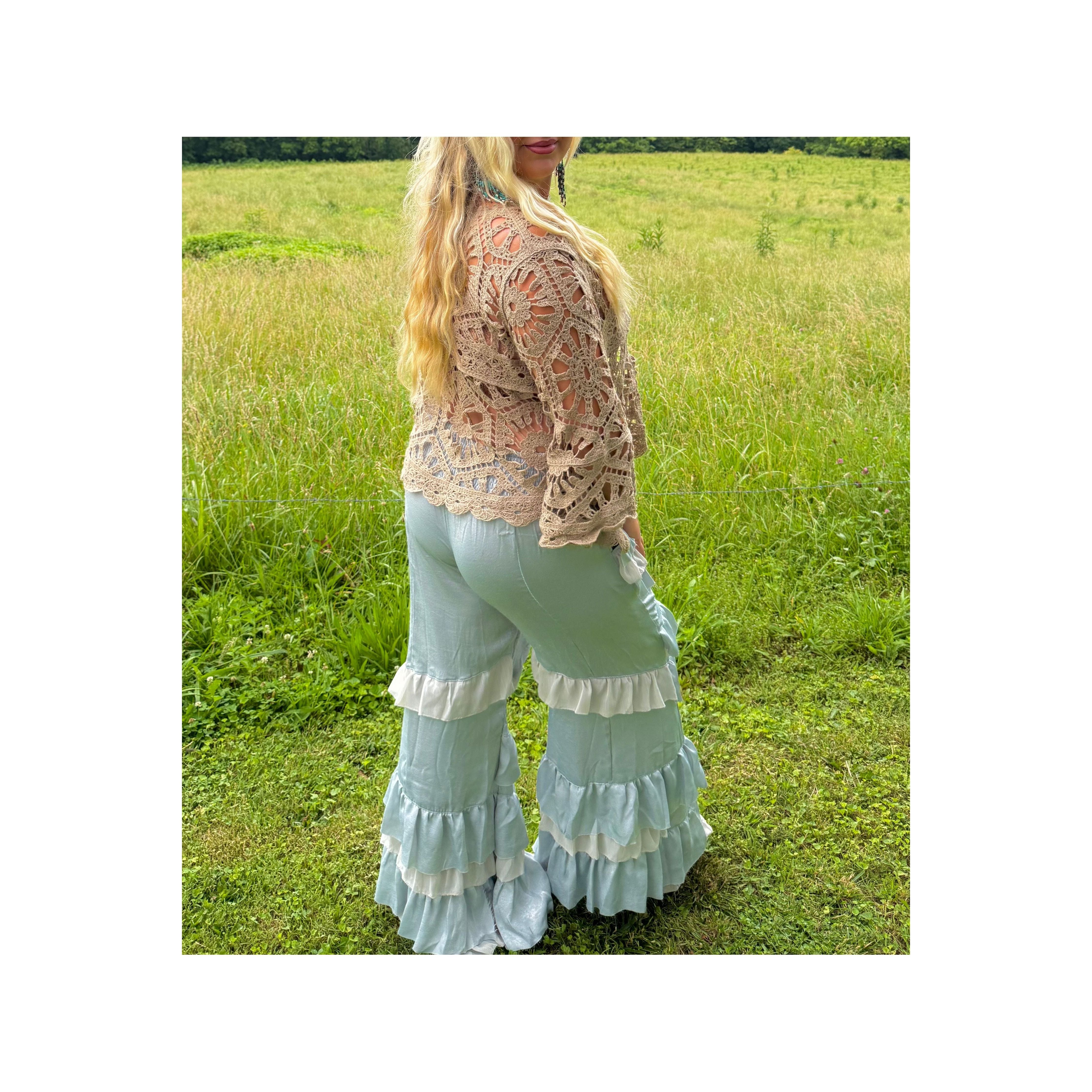 Oli & Hali: Tiered Ruffle Pant