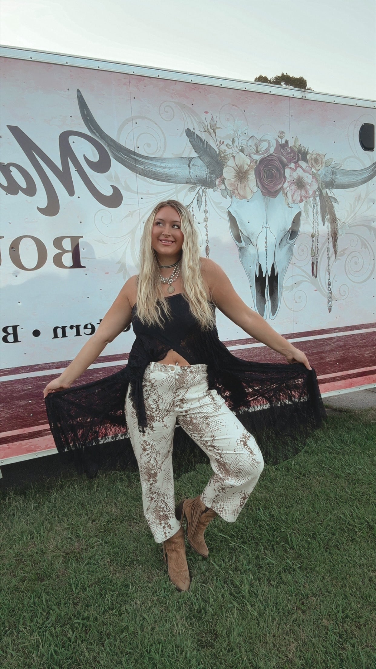Python Print Wide leg pants