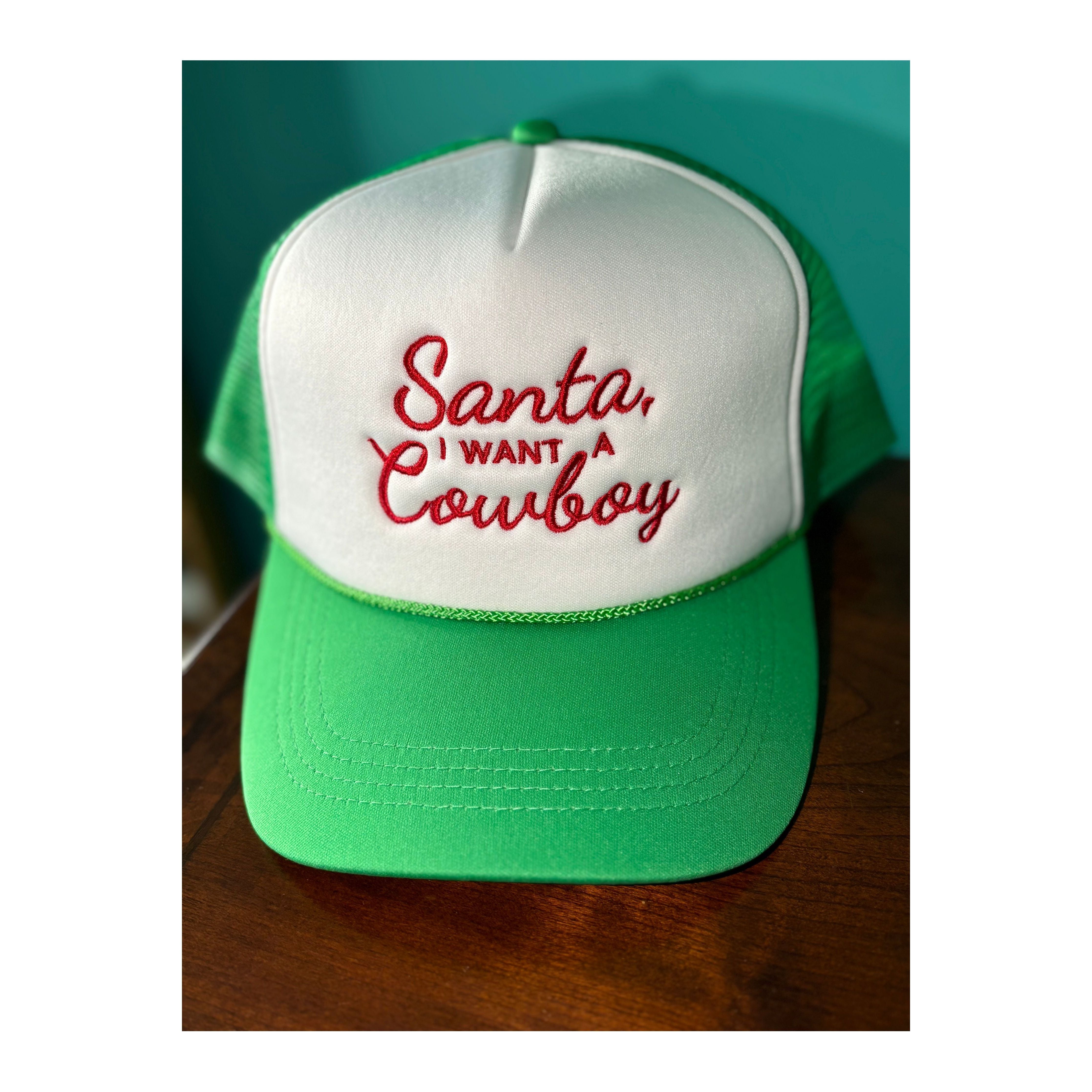 Santa I Want A Cowboy Hat