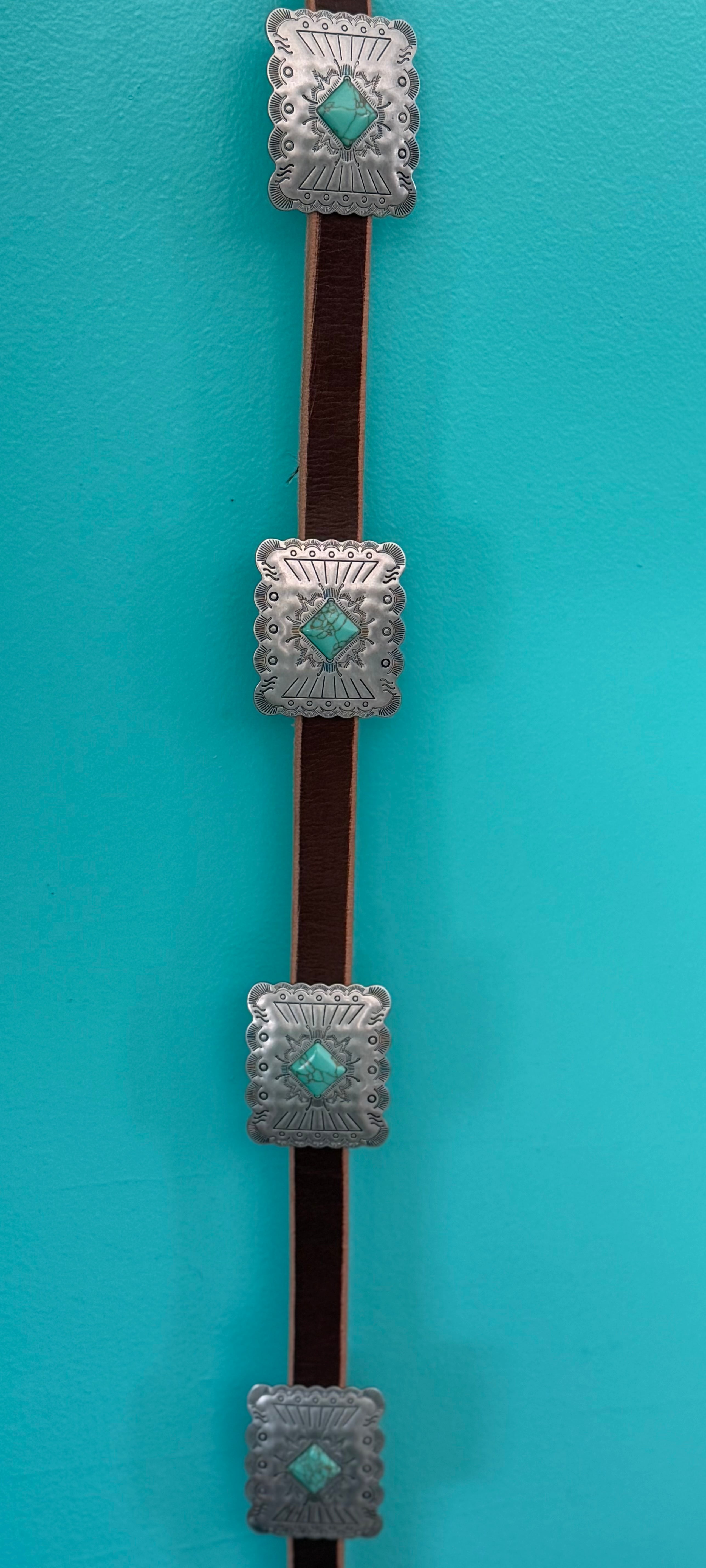 The Lambert Western Belt (Brown)