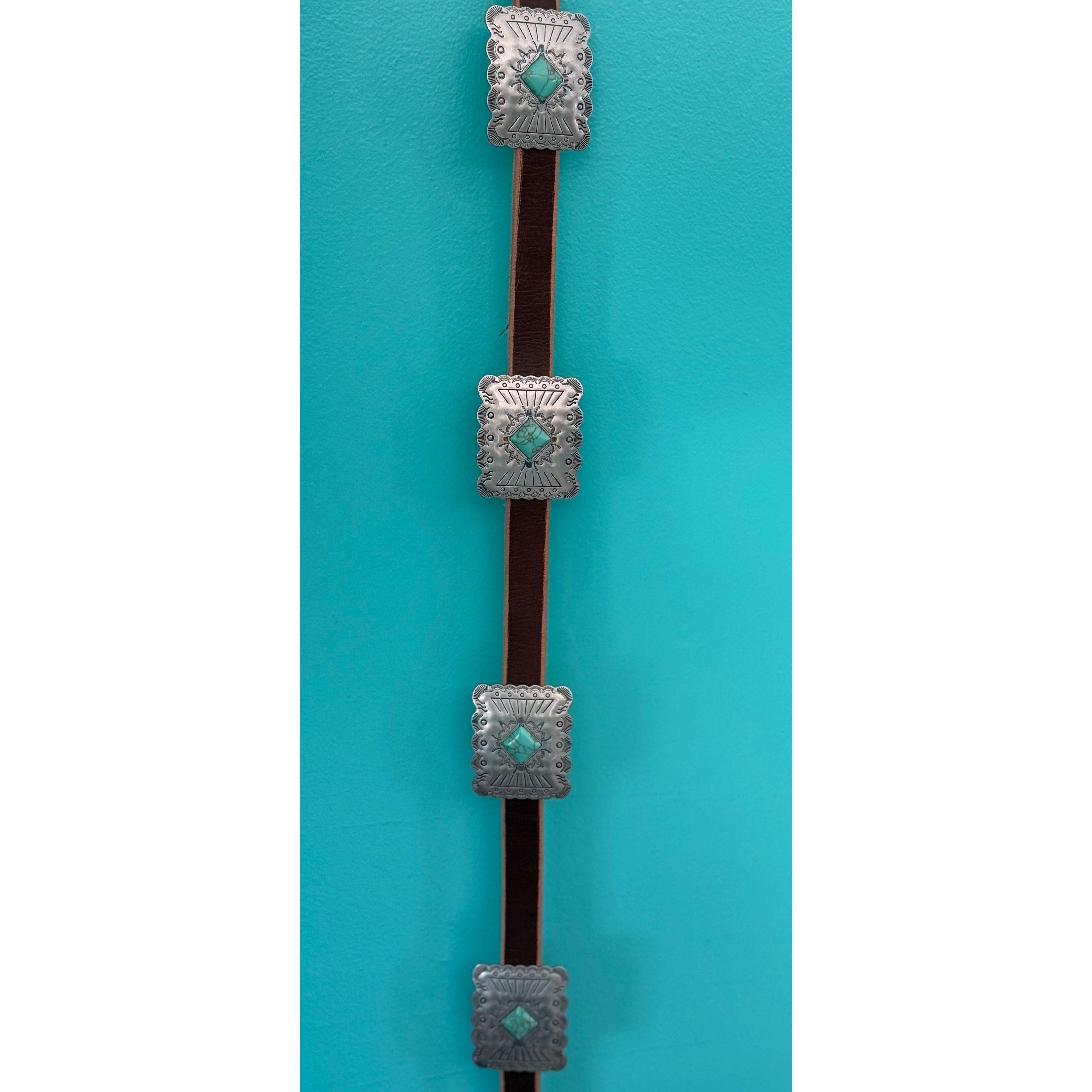 The Lambert Western Belt (Brown)