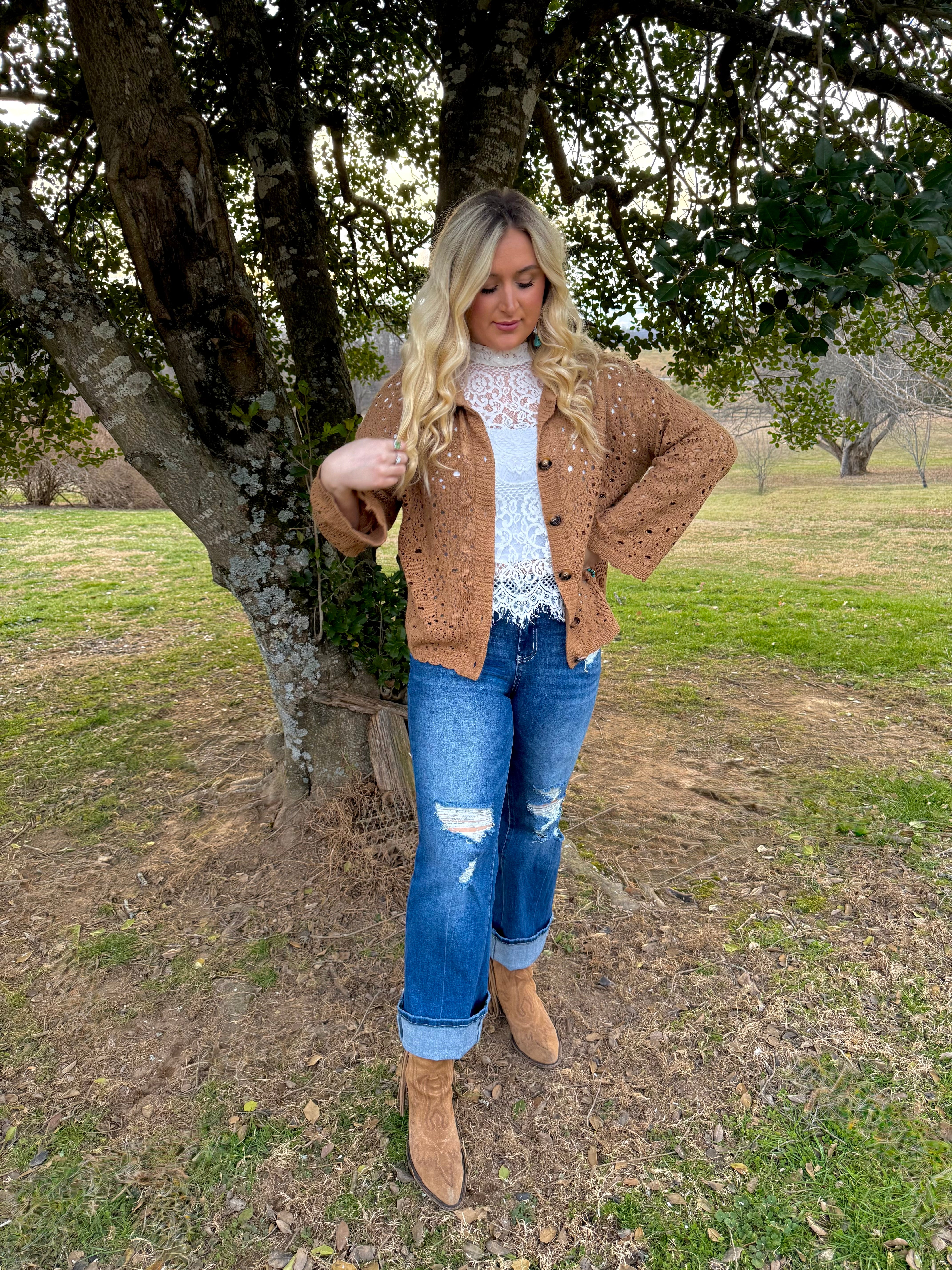 Feelin Springy Cardigan