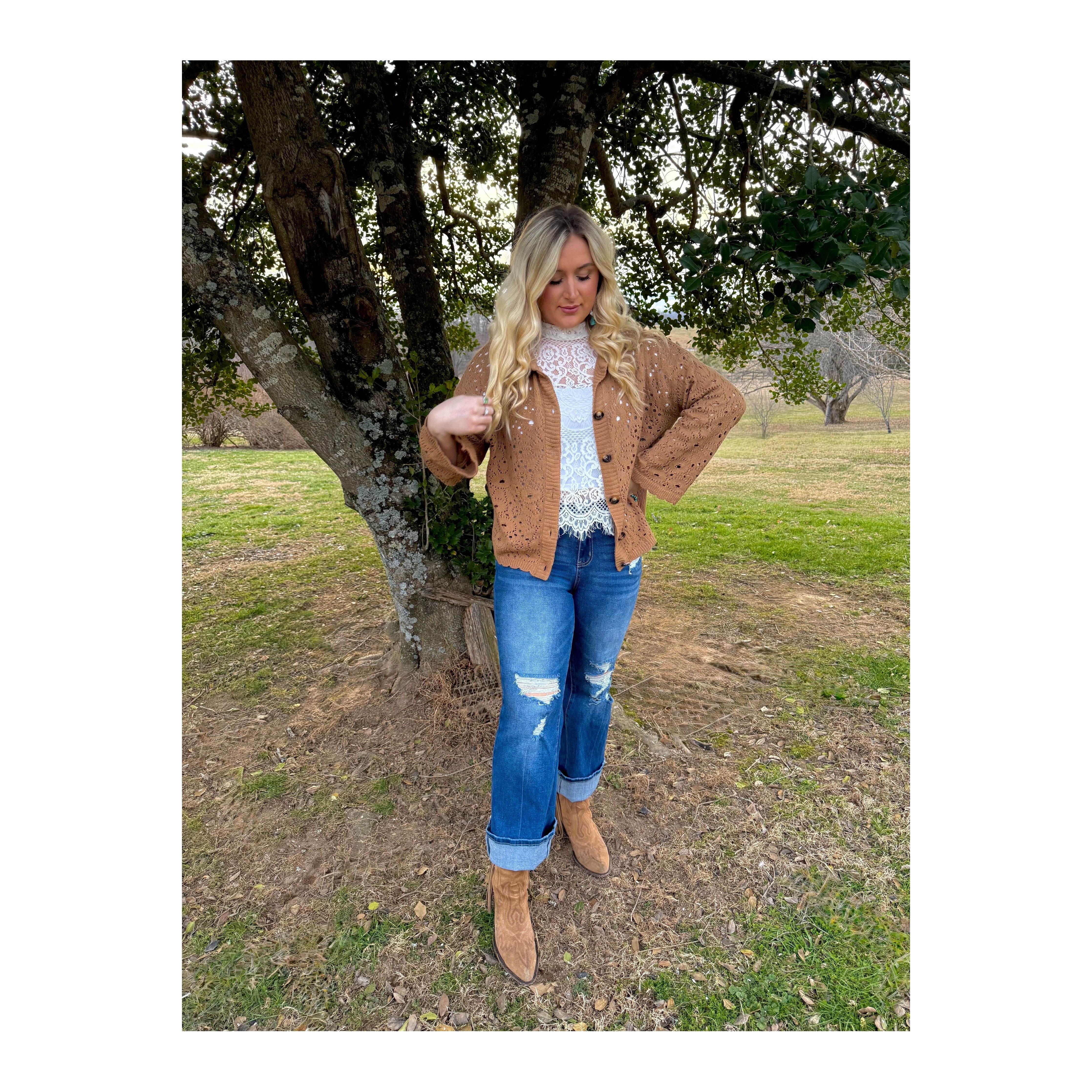 Feelin Springy Cardigan