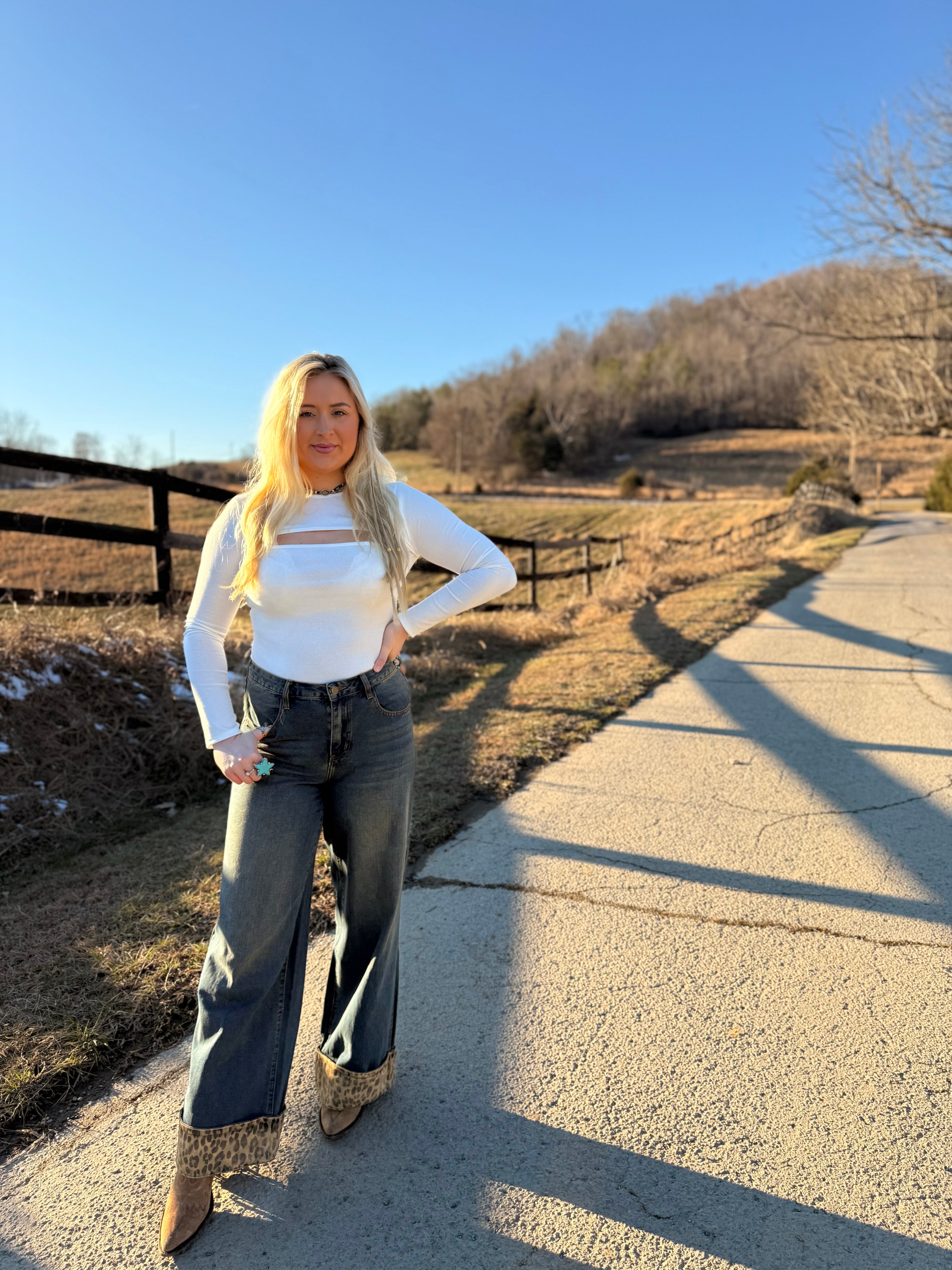 Keep Dreaming White Ribbed Bodysuit