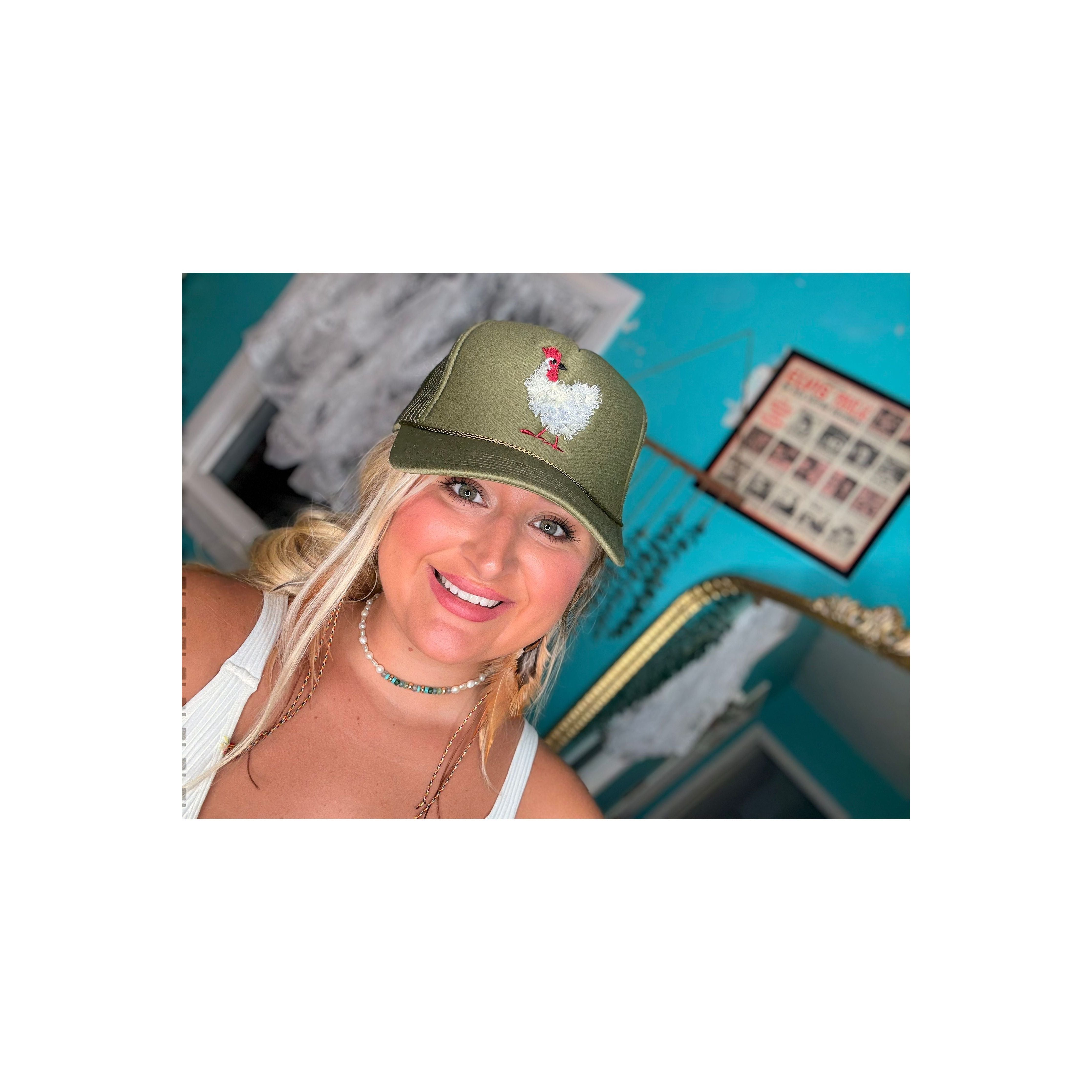 Fluffy Chicken Otto Hat