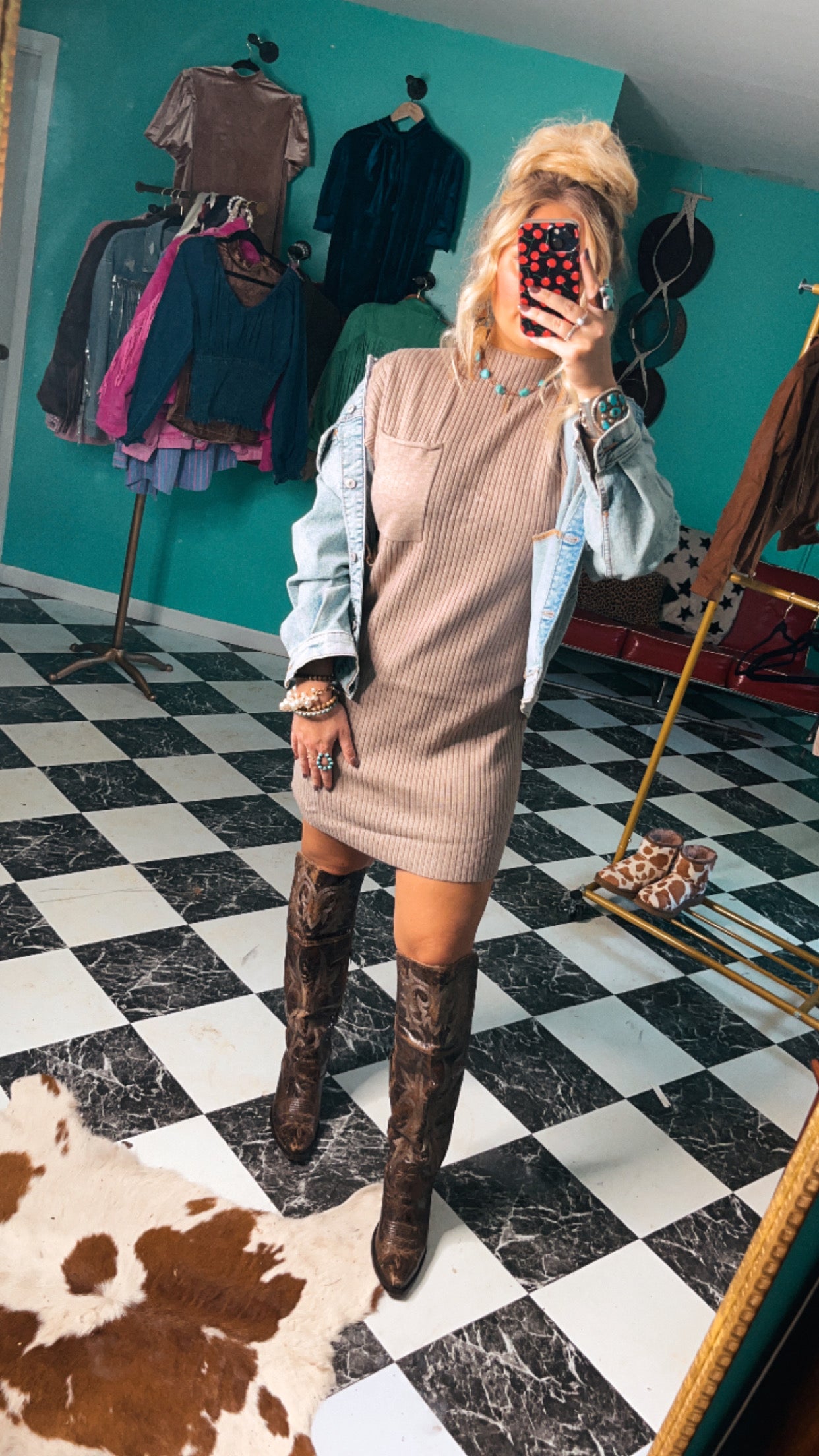 The Sunday Sweater Dress