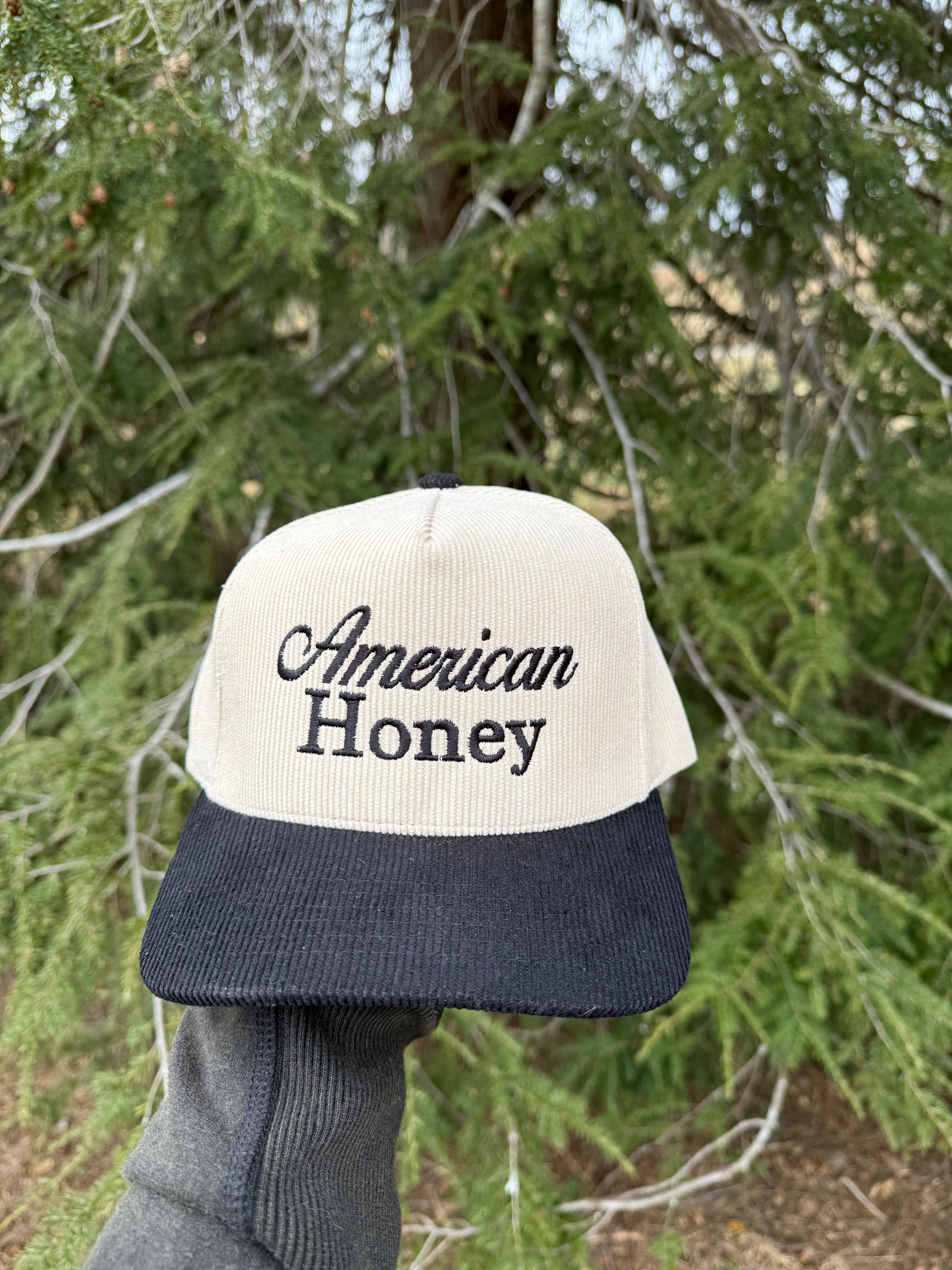 American Honey Cap (Black)