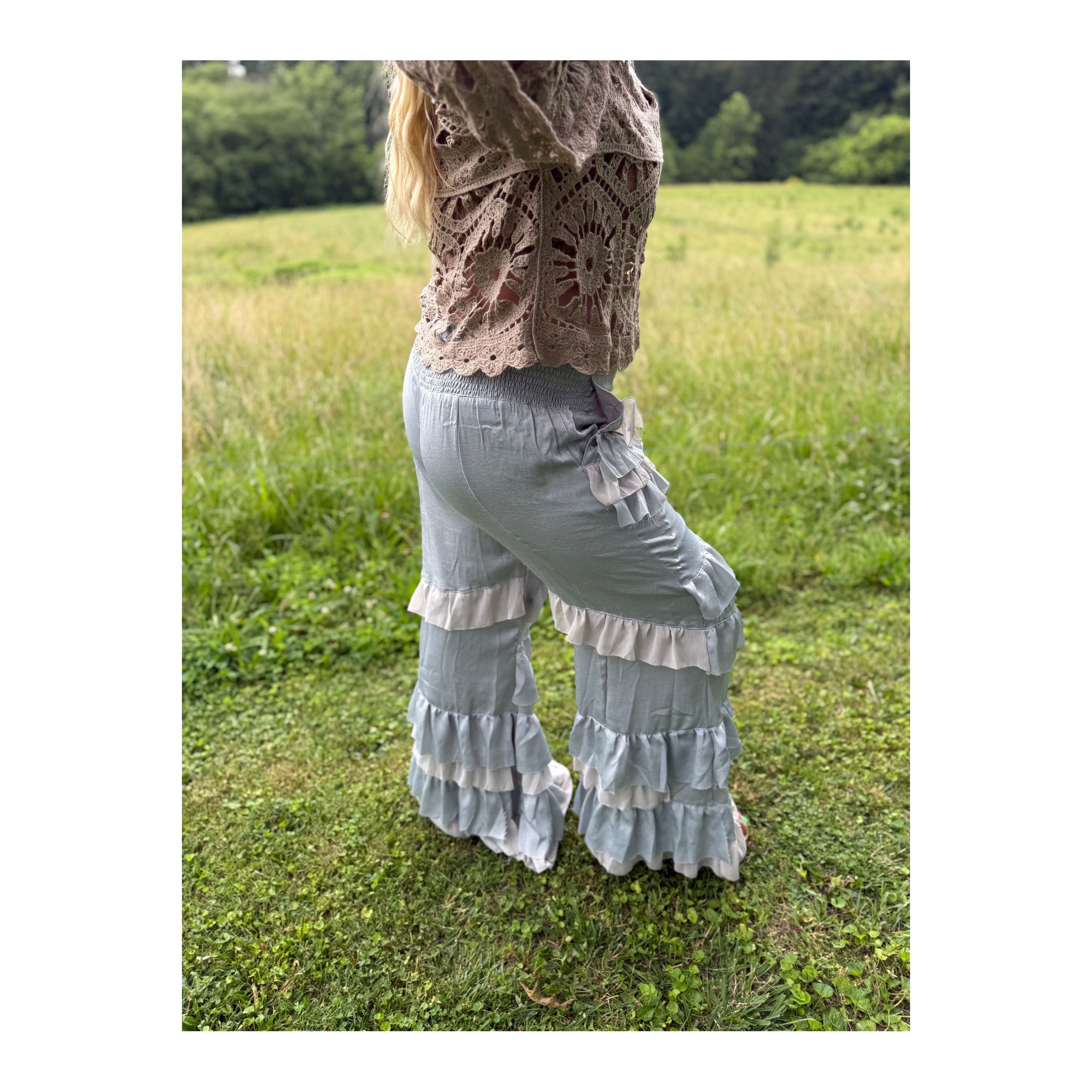 Oli & Hali: Tiered Ruffle Pant