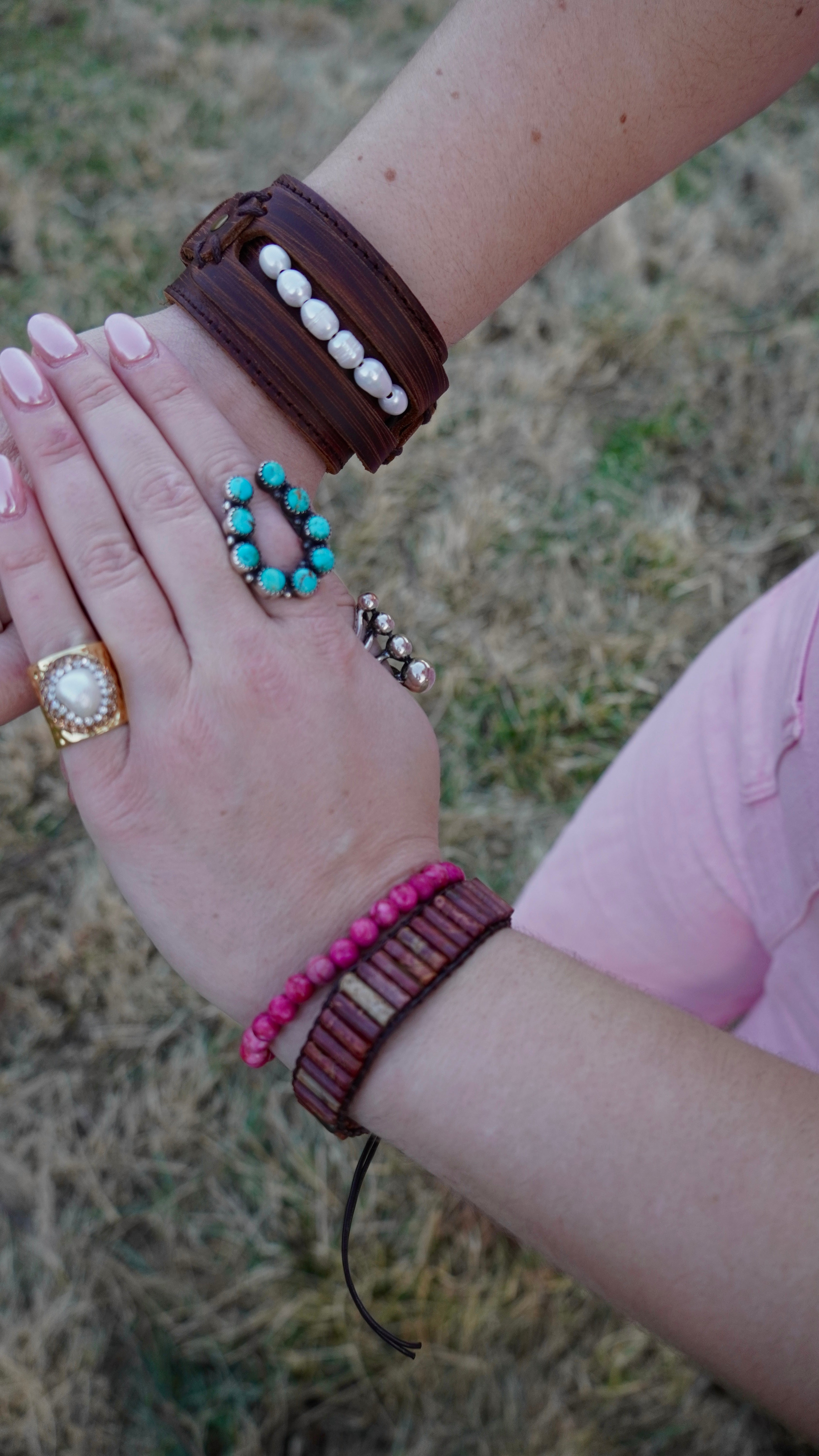 Freshwater Pearl Cuff Ring